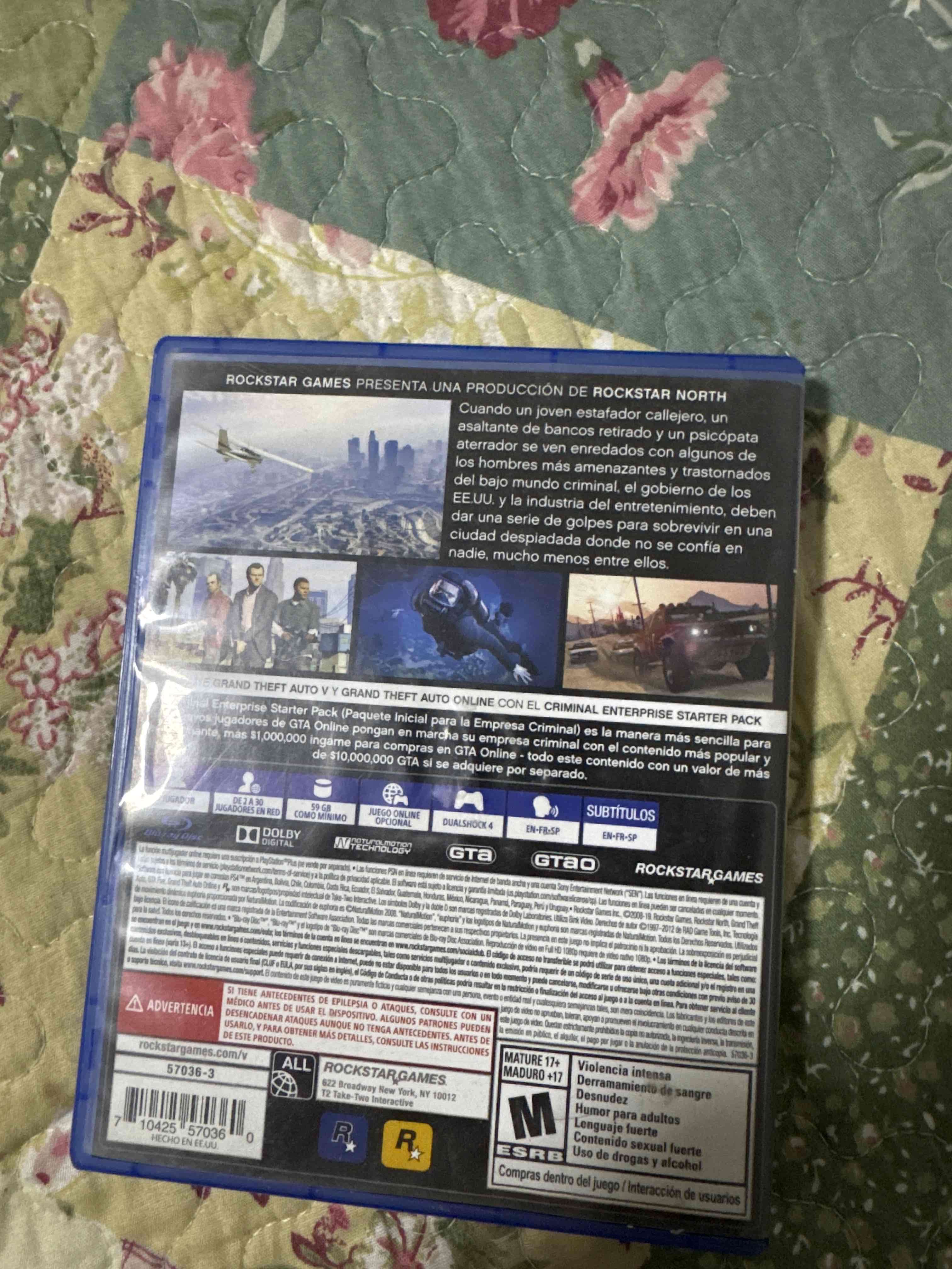 Videojuego PS4 Grand Theft Auto V - miniatura 3