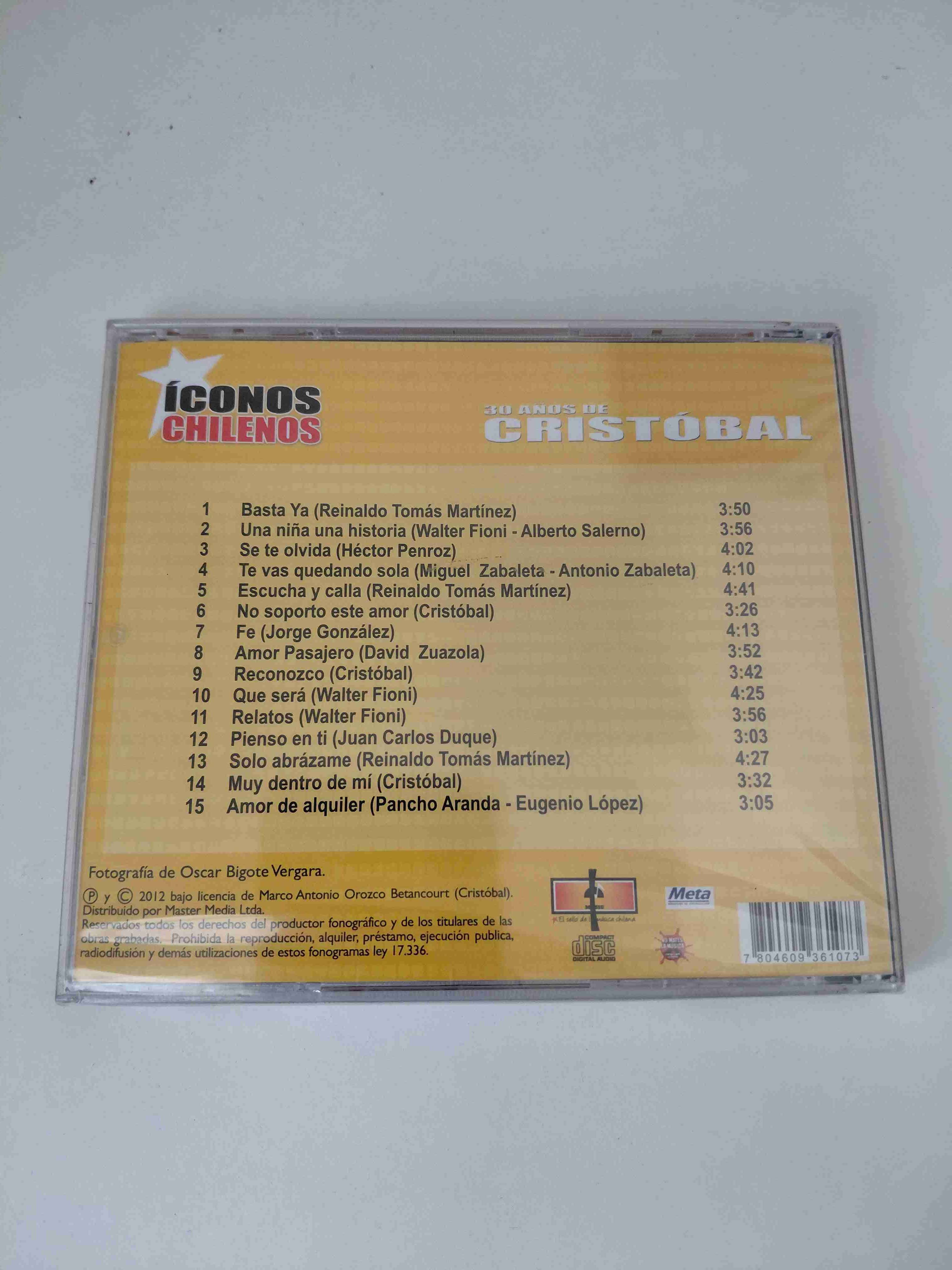 CD Íconos Chilenos 80's Vol. 5 - miniatura 2