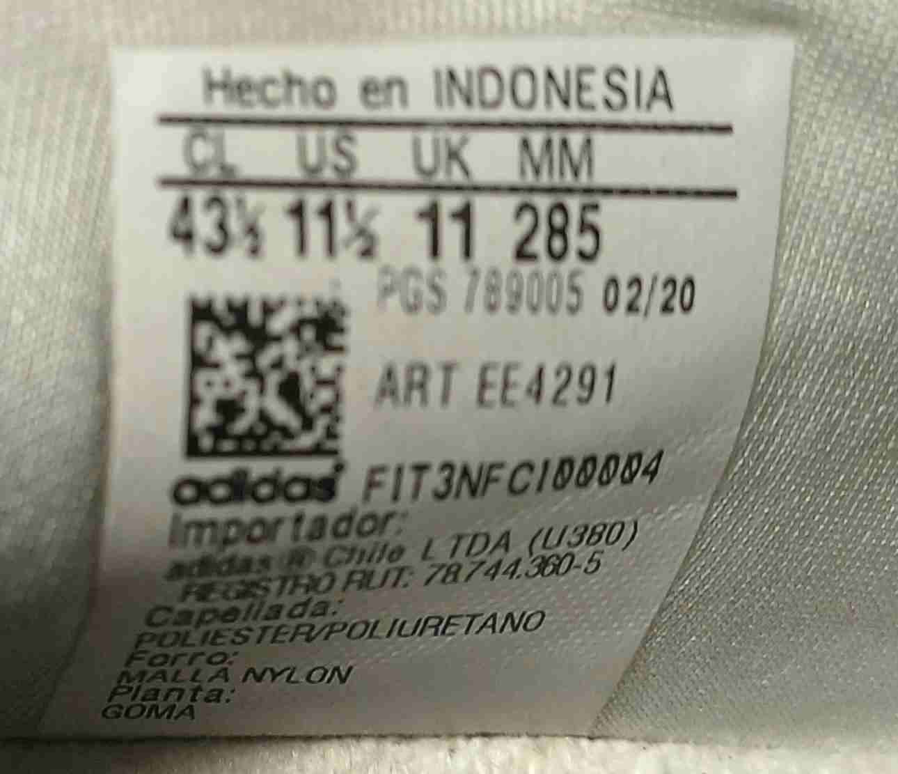 Zapatillas Adidas Boost Running N°43,5, 285mm - miniatura 5