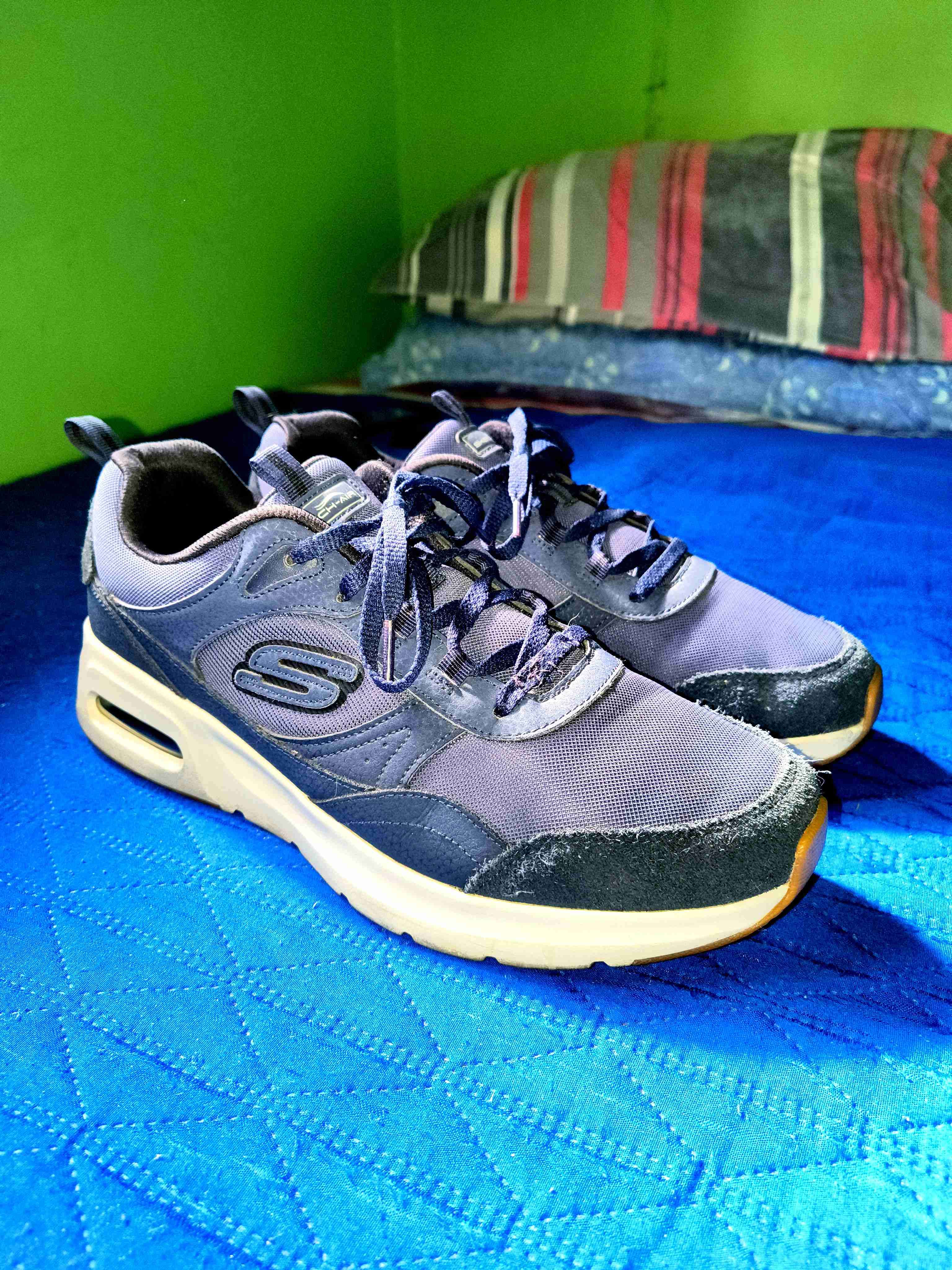 Zapatillas skechers azules - miniatura 3