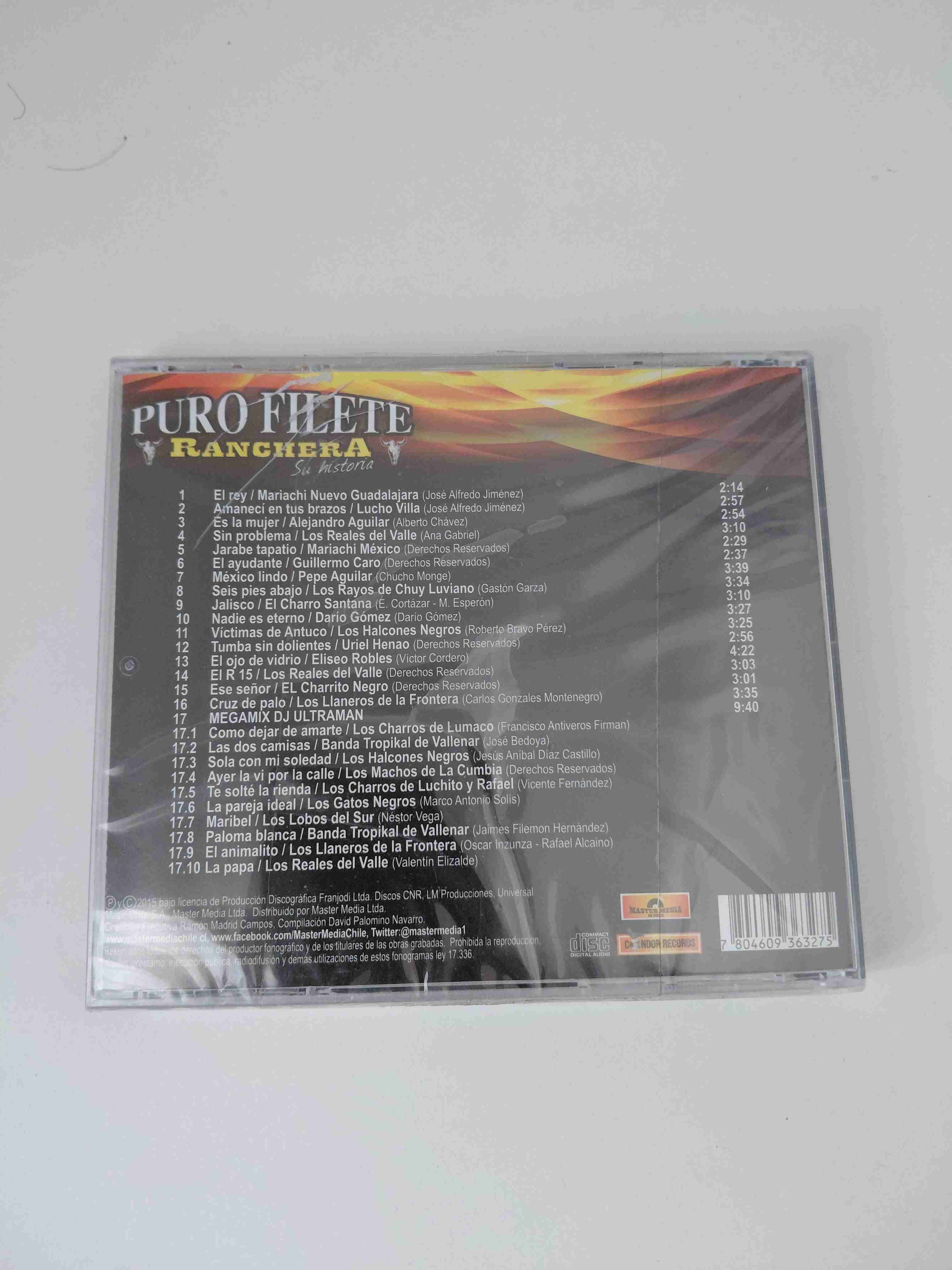 CD Puro Filete Ranchera - miniatura 2