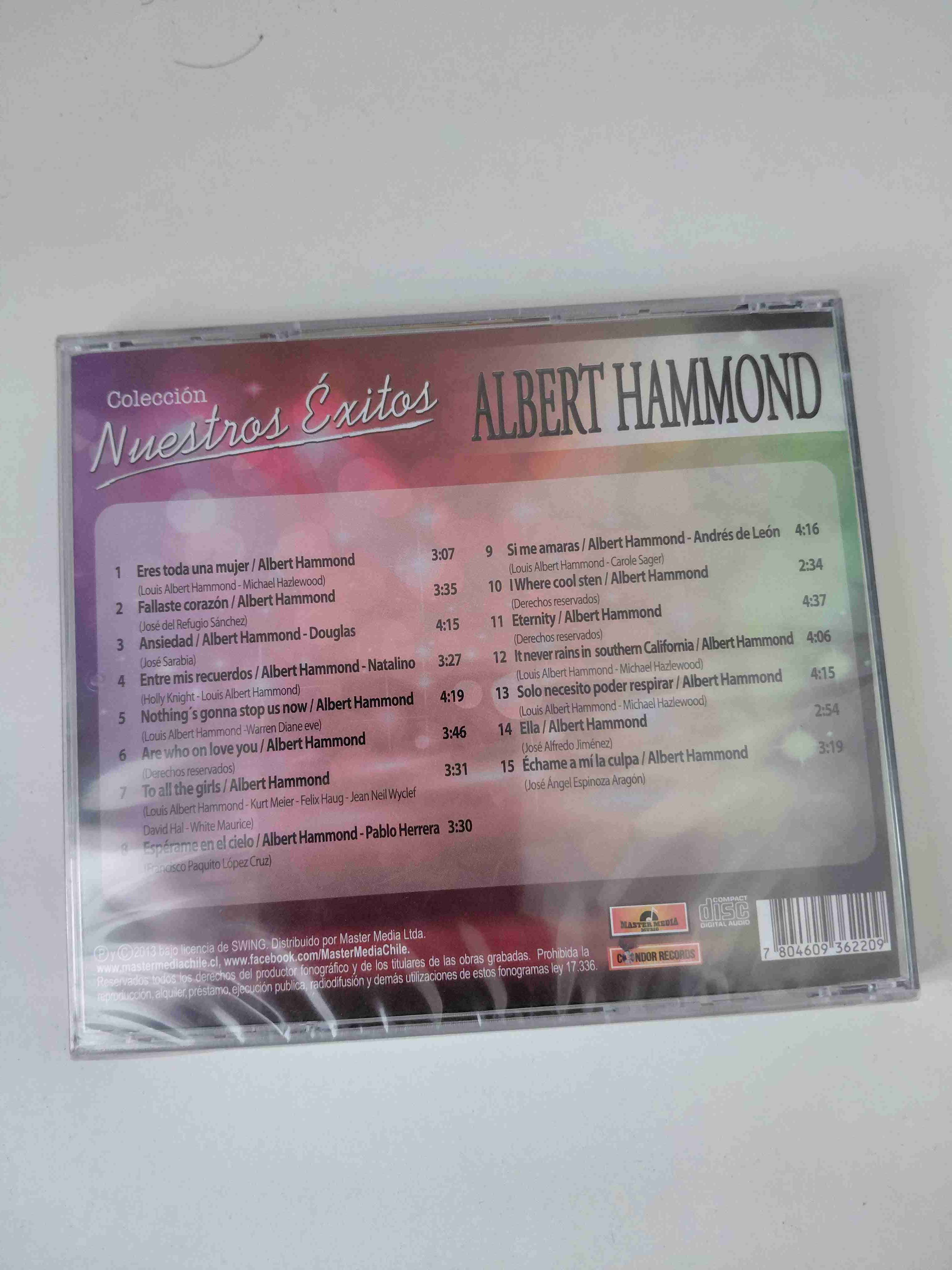 CD Albert Hammond Nuestros Éxitos - miniatura 2