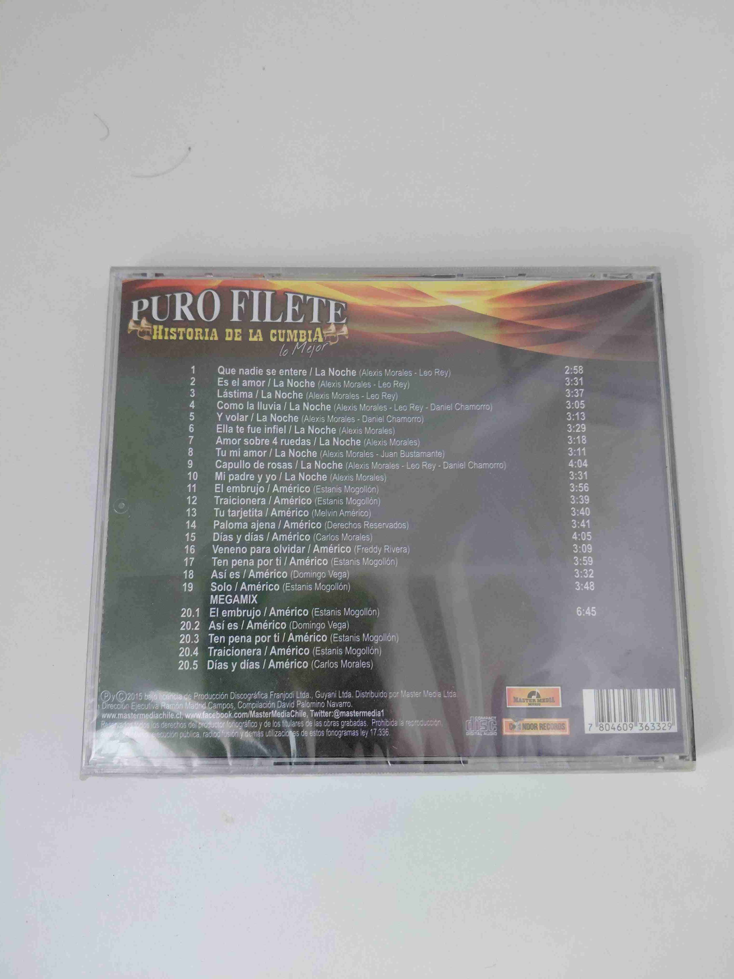 CD Puro Filete La Noche - miniatura 2