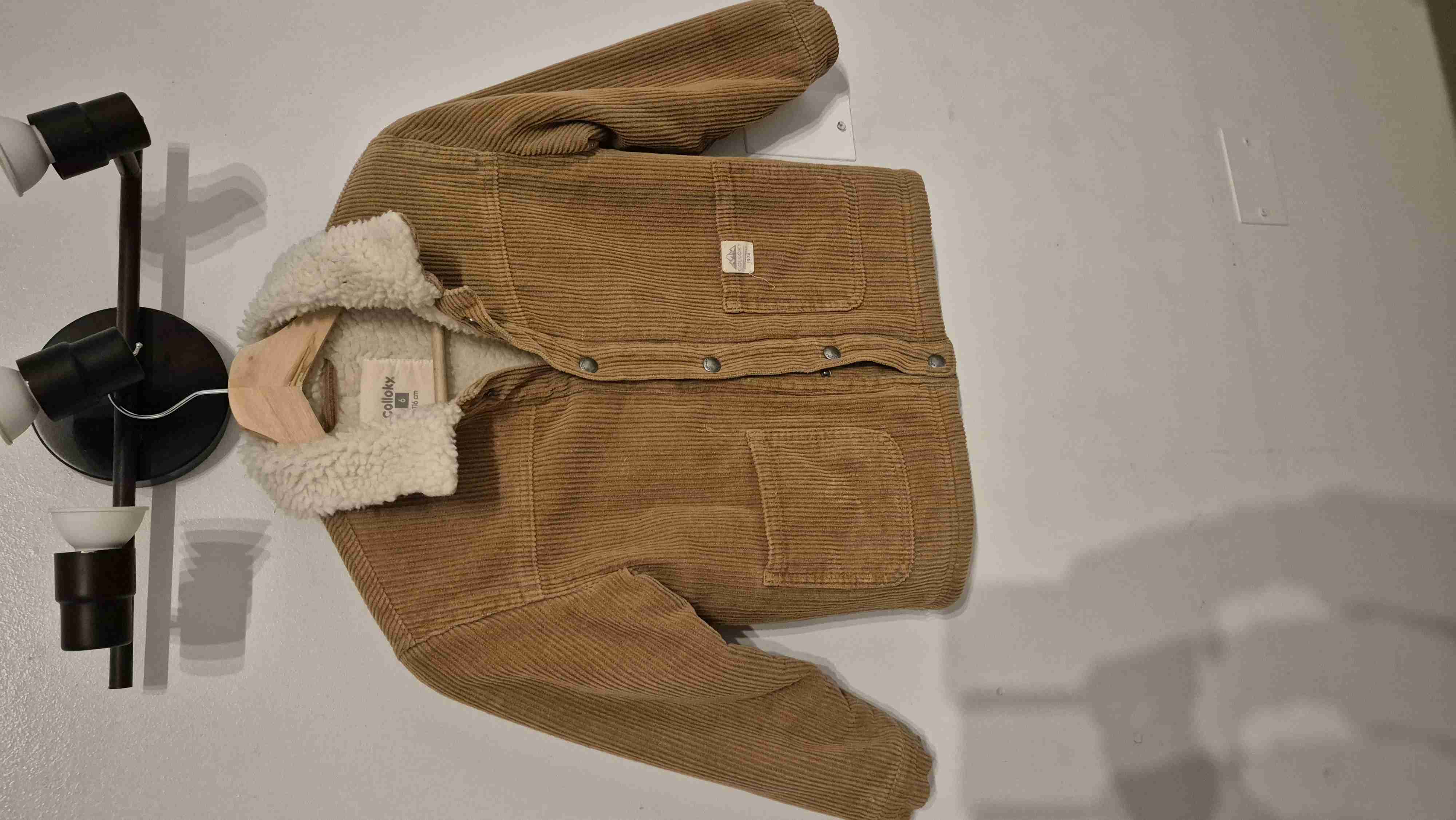 Chaqueta de pana para niño