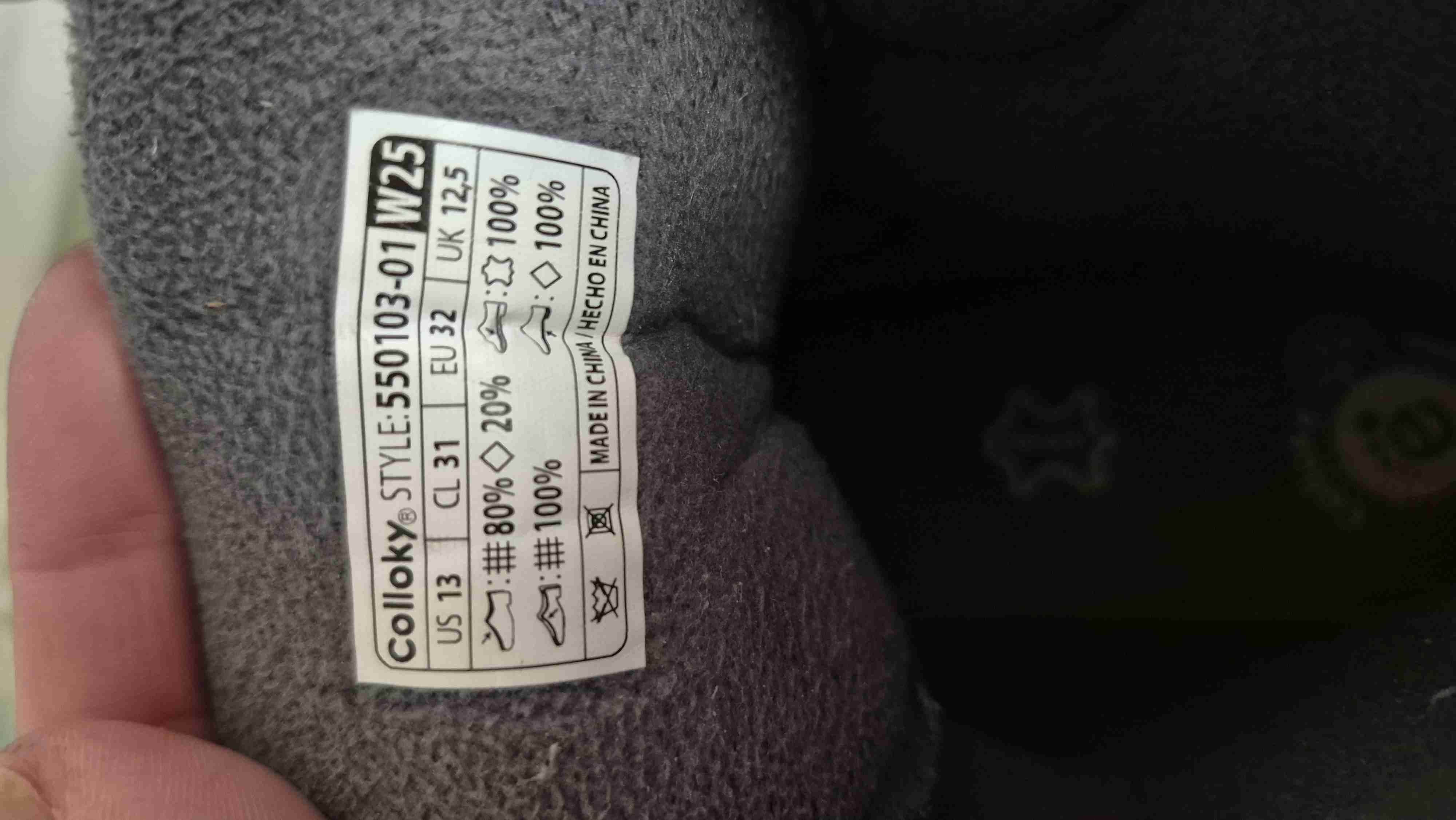 Botas negras de invierno Colloky - miniatura 2