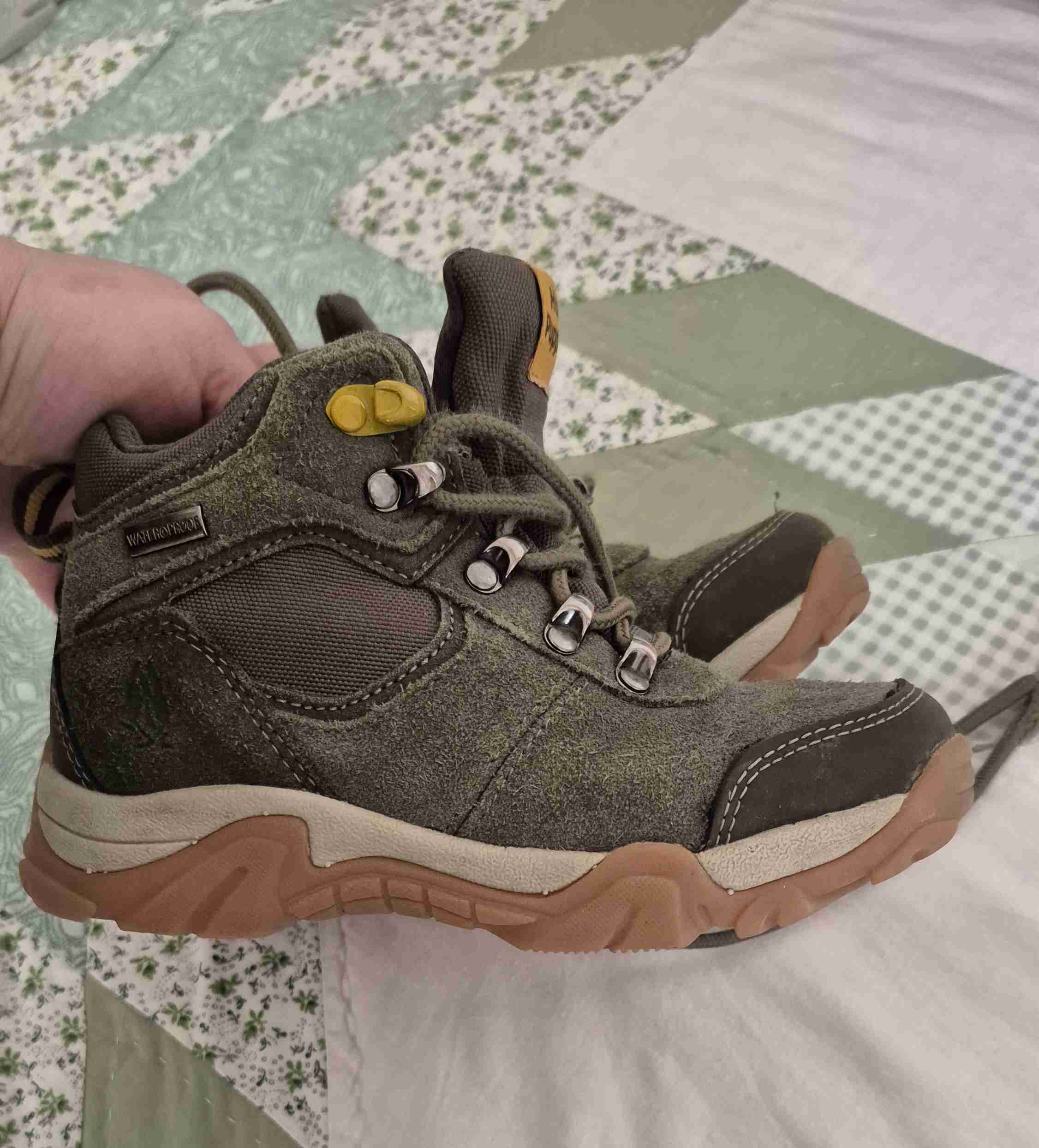 Botas trekking verdes para niños N 30