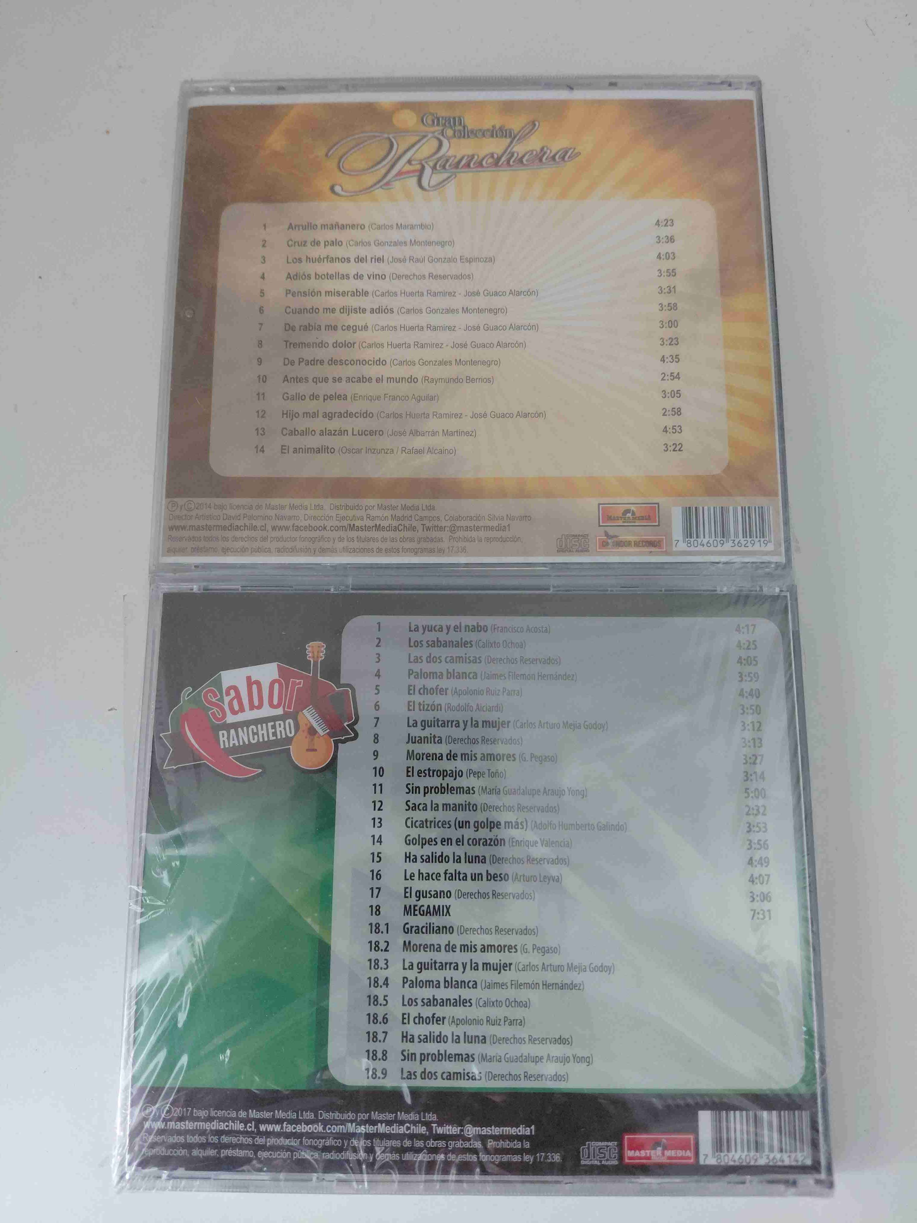 Pack 2 CDs música ranchera - miniatura 2