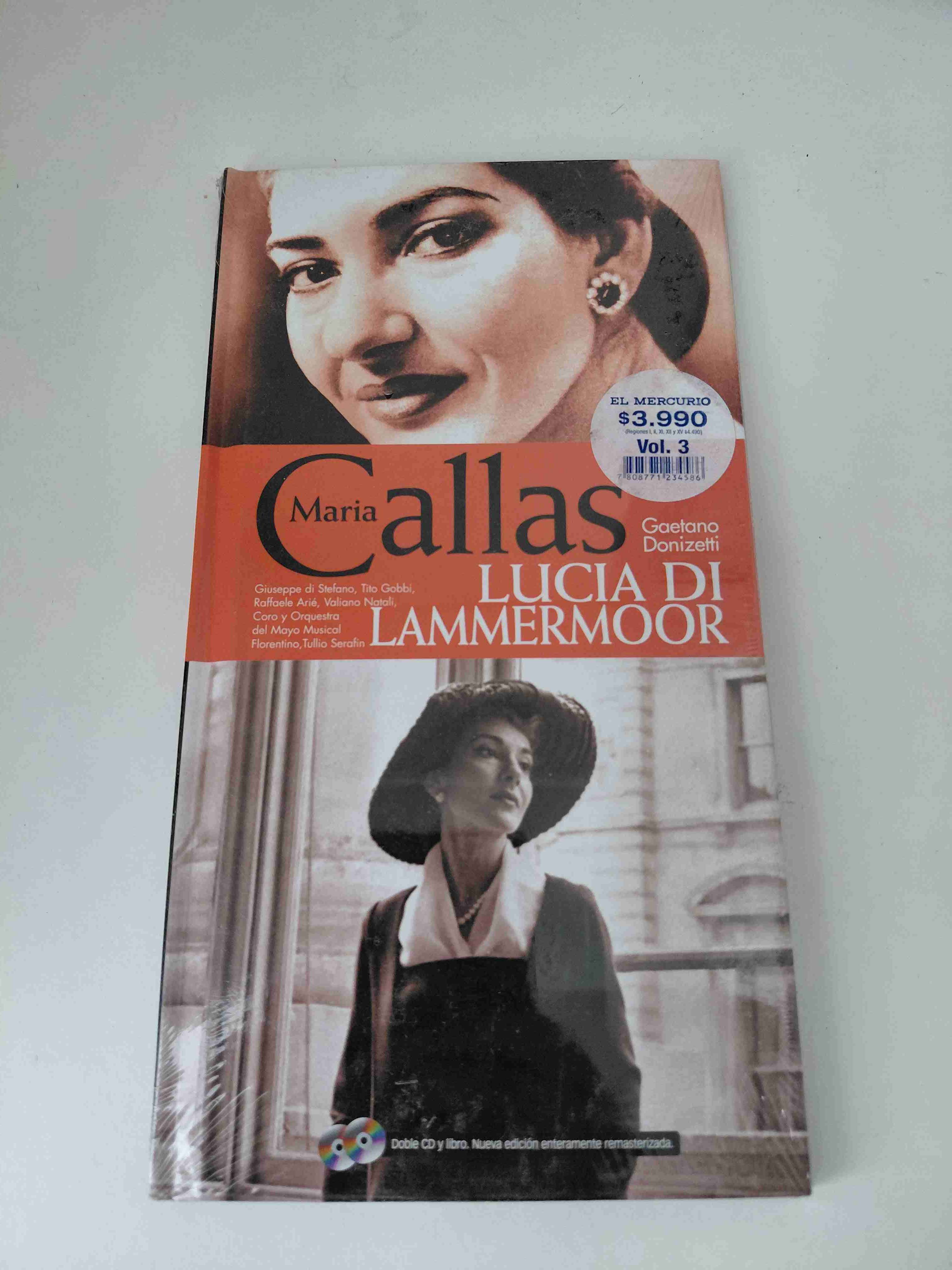 Álbum María Callas - Lucia Di Lammermoor