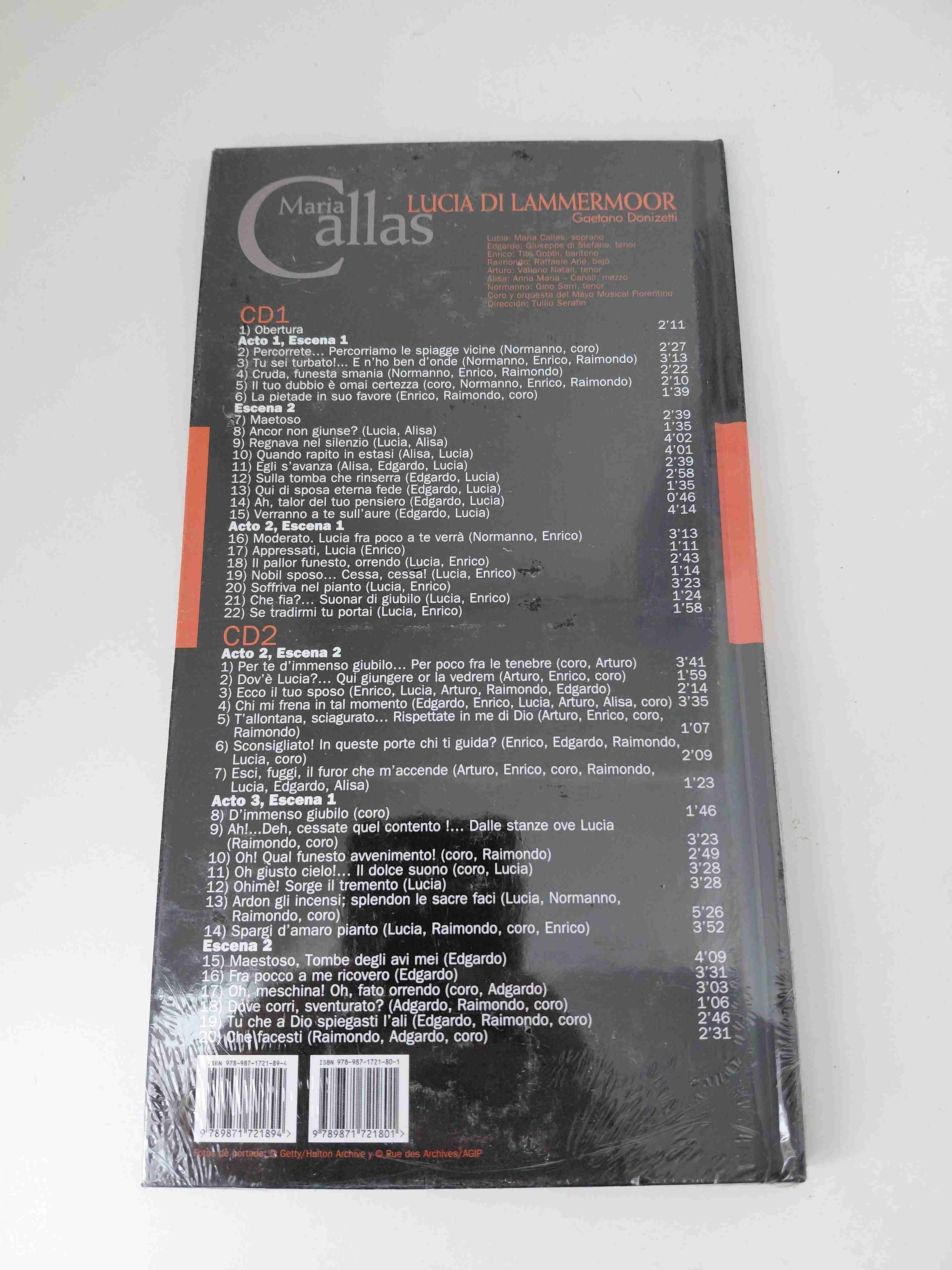 Álbum María Callas - Lucia Di Lammermoor - miniatura 2