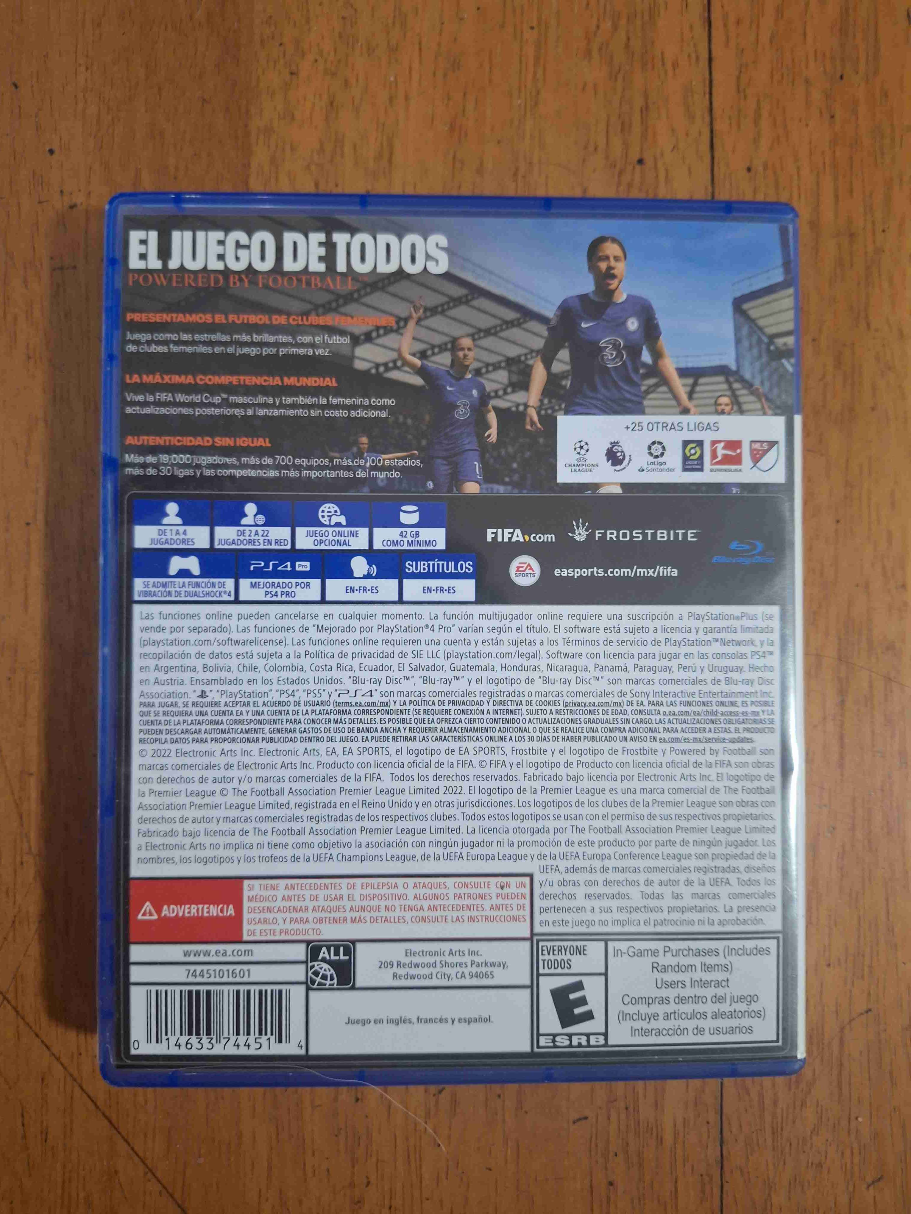 Juego PS4 FIFA 23 en caja - miniatura 3
