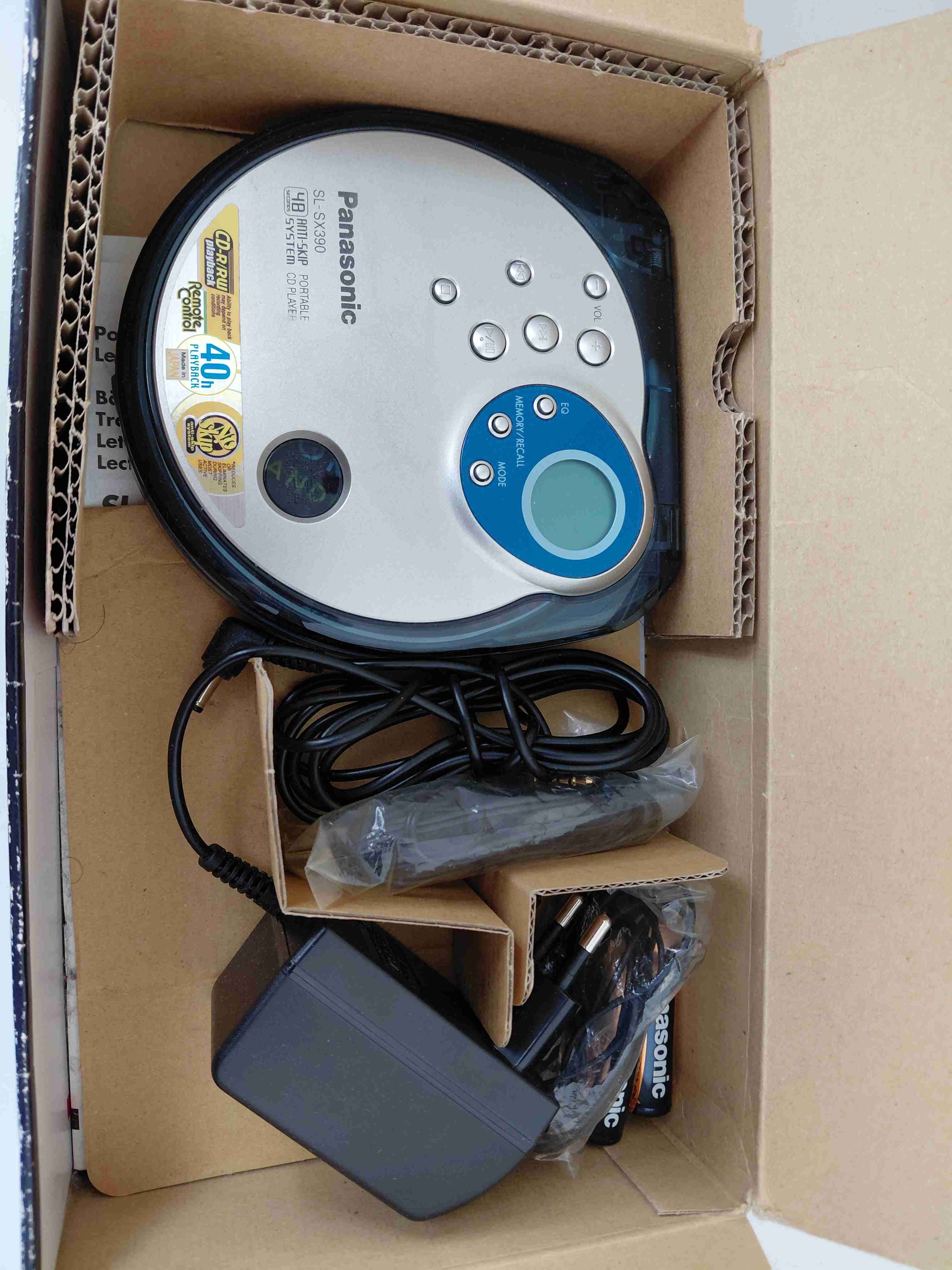 Discman Panasonic SL-SX390 completo con caja - miniatura 3