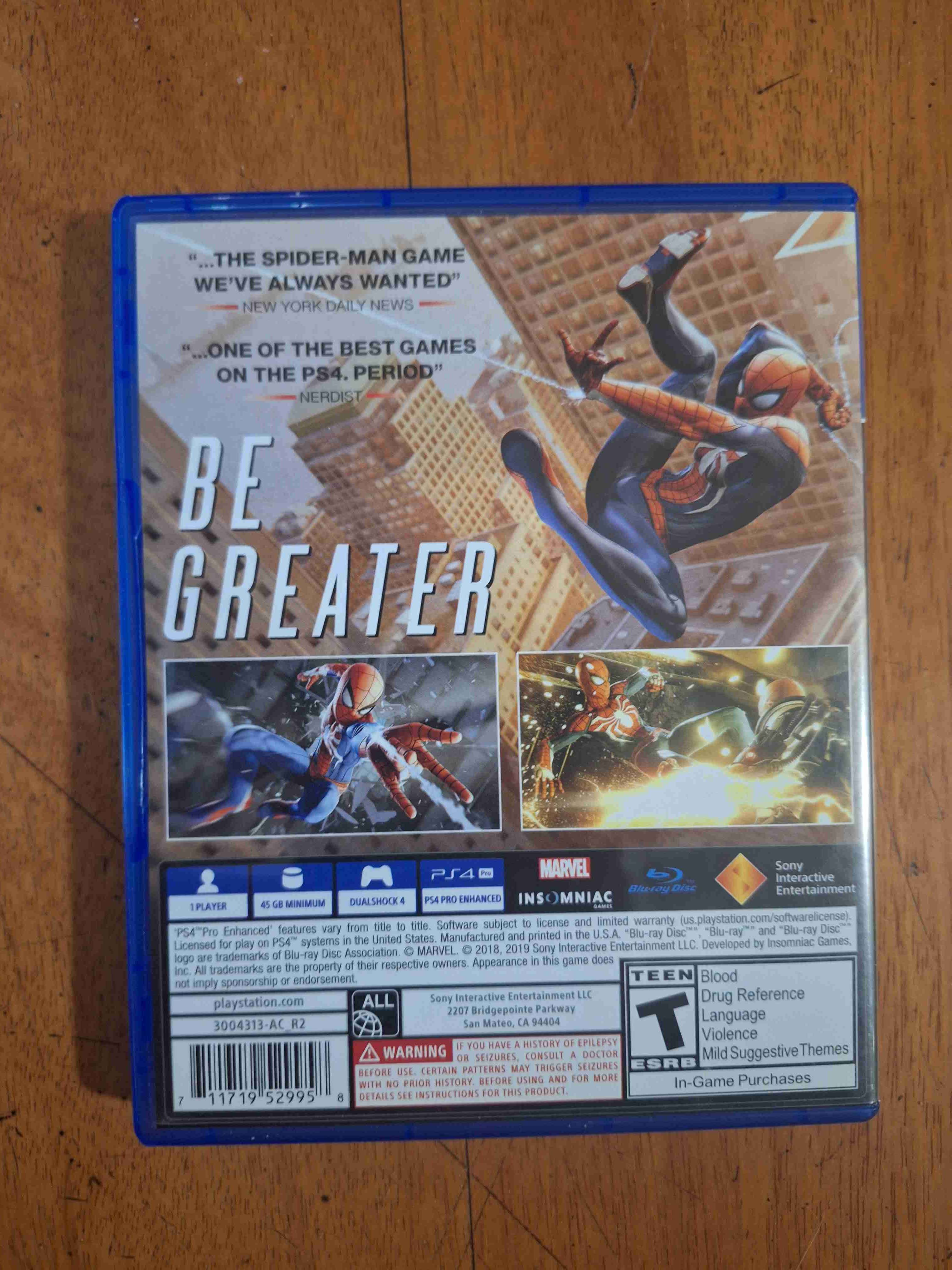 PS4 Juego Spider-Man Edición GOTY - miniatura 3