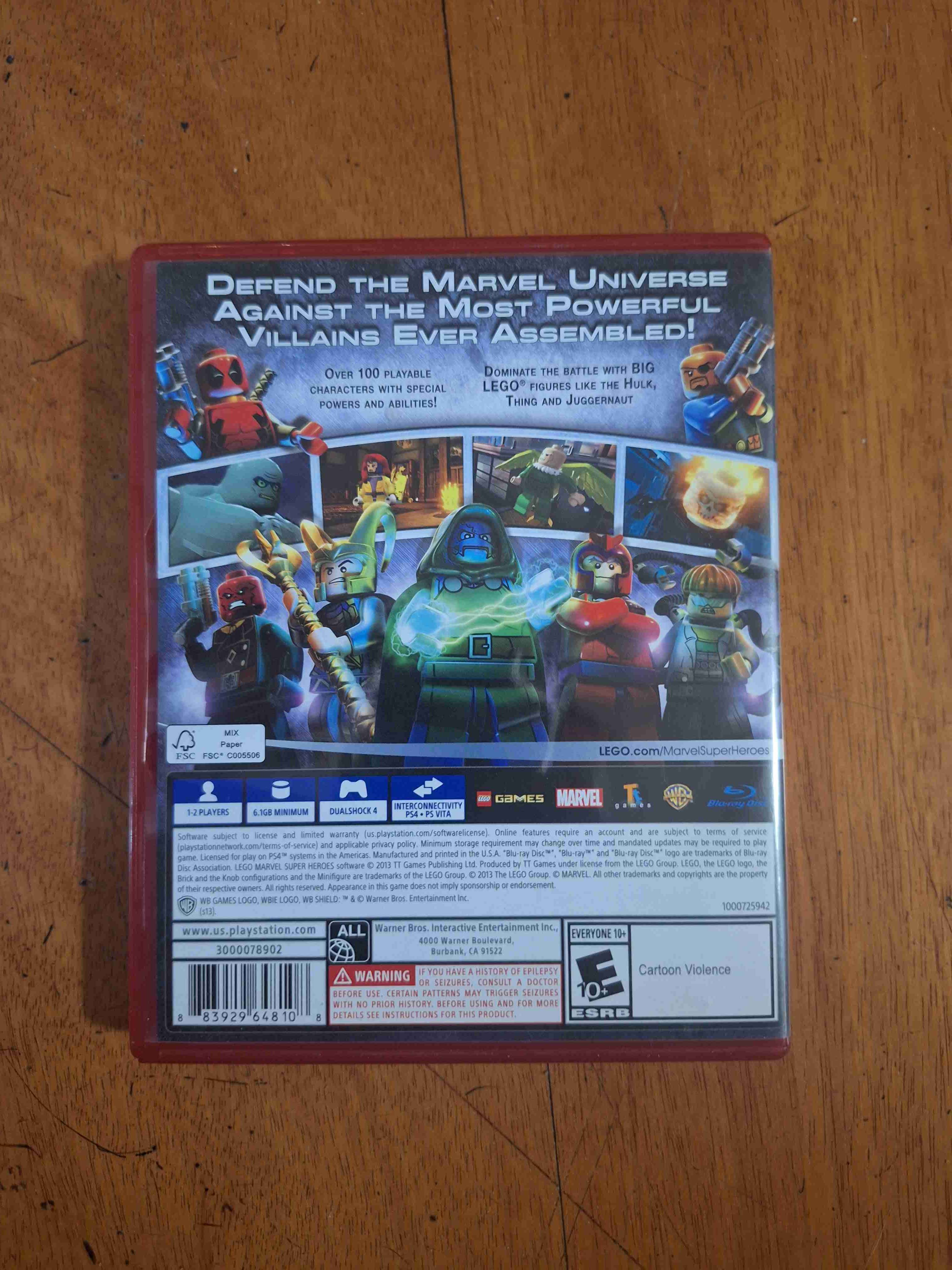 LEGO Marvel Super Heroes PS4 - miniatura 3