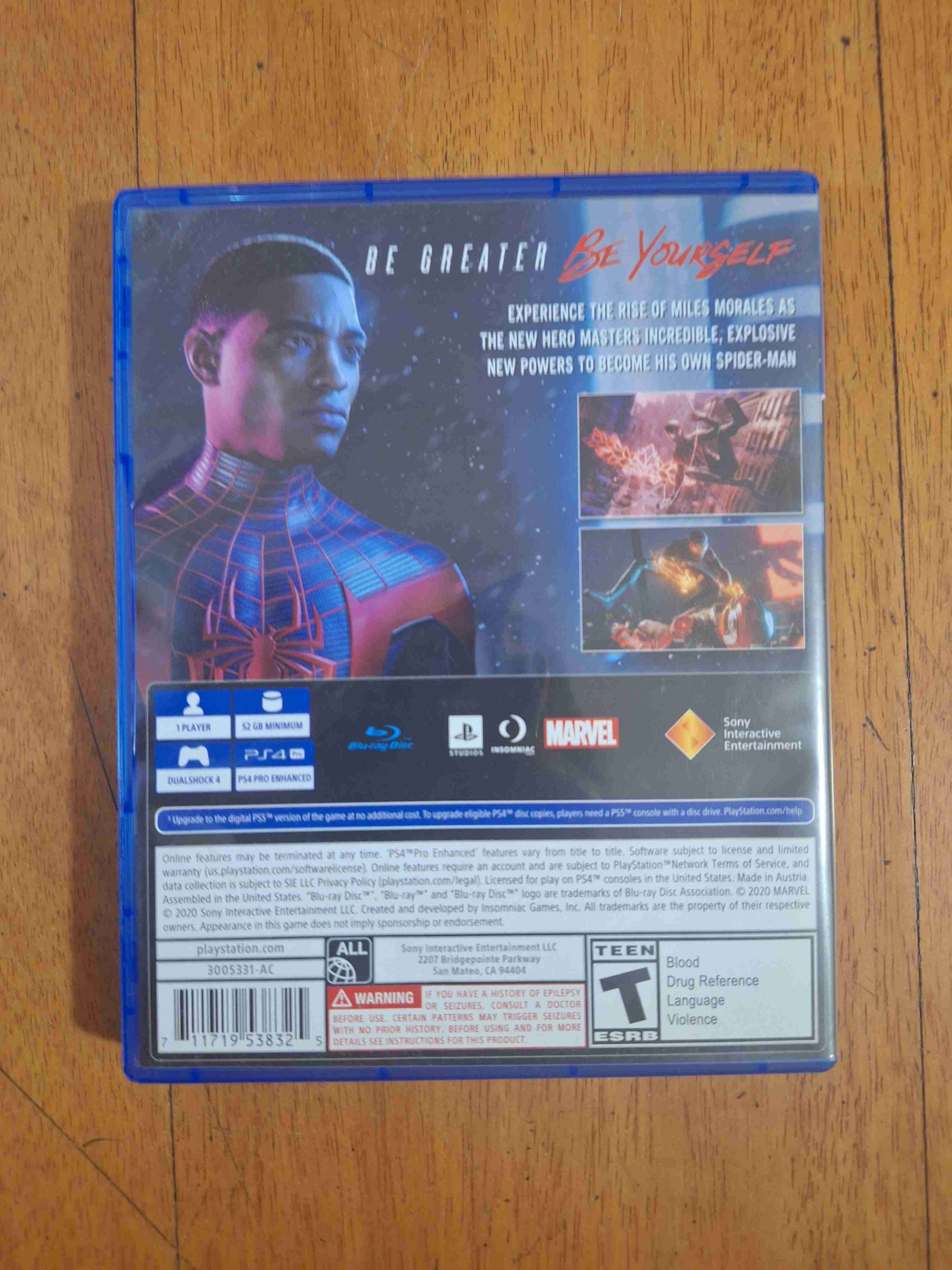 Juego PS4 Spider-Man Miles Morales - miniatura 3