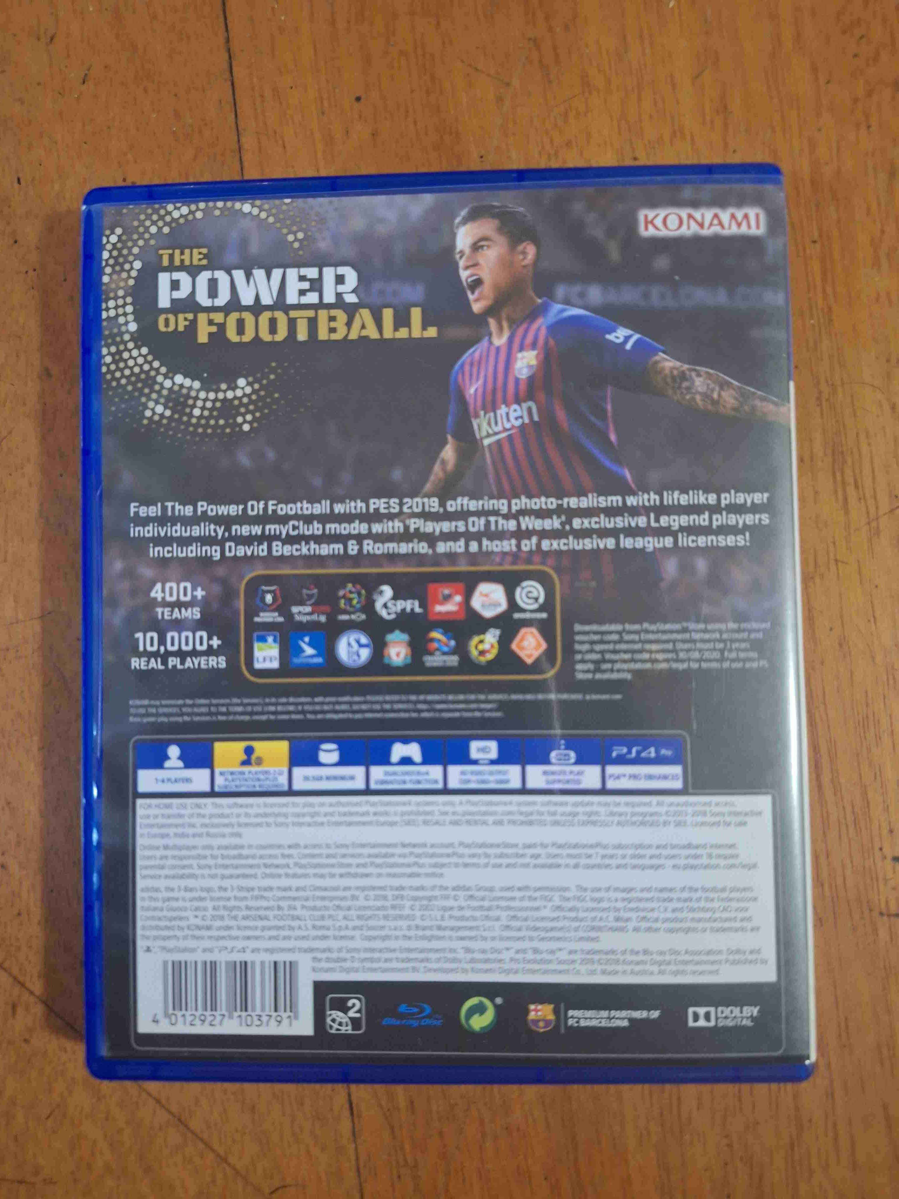 Videojuego PES 2019 para PS4 - miniatura 3