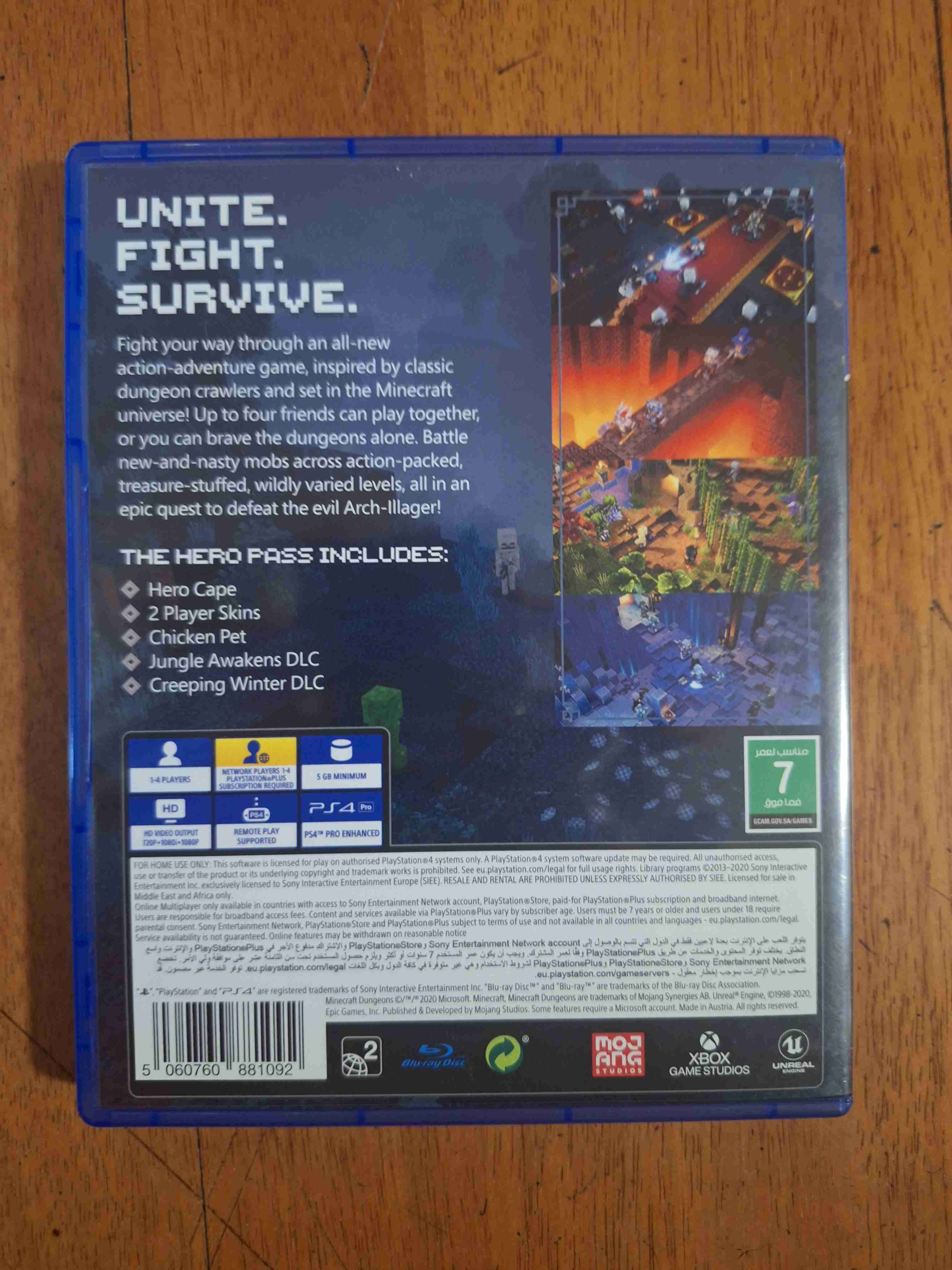 Minecraft Dungeons Hero Edition PS4 - miniatura 3