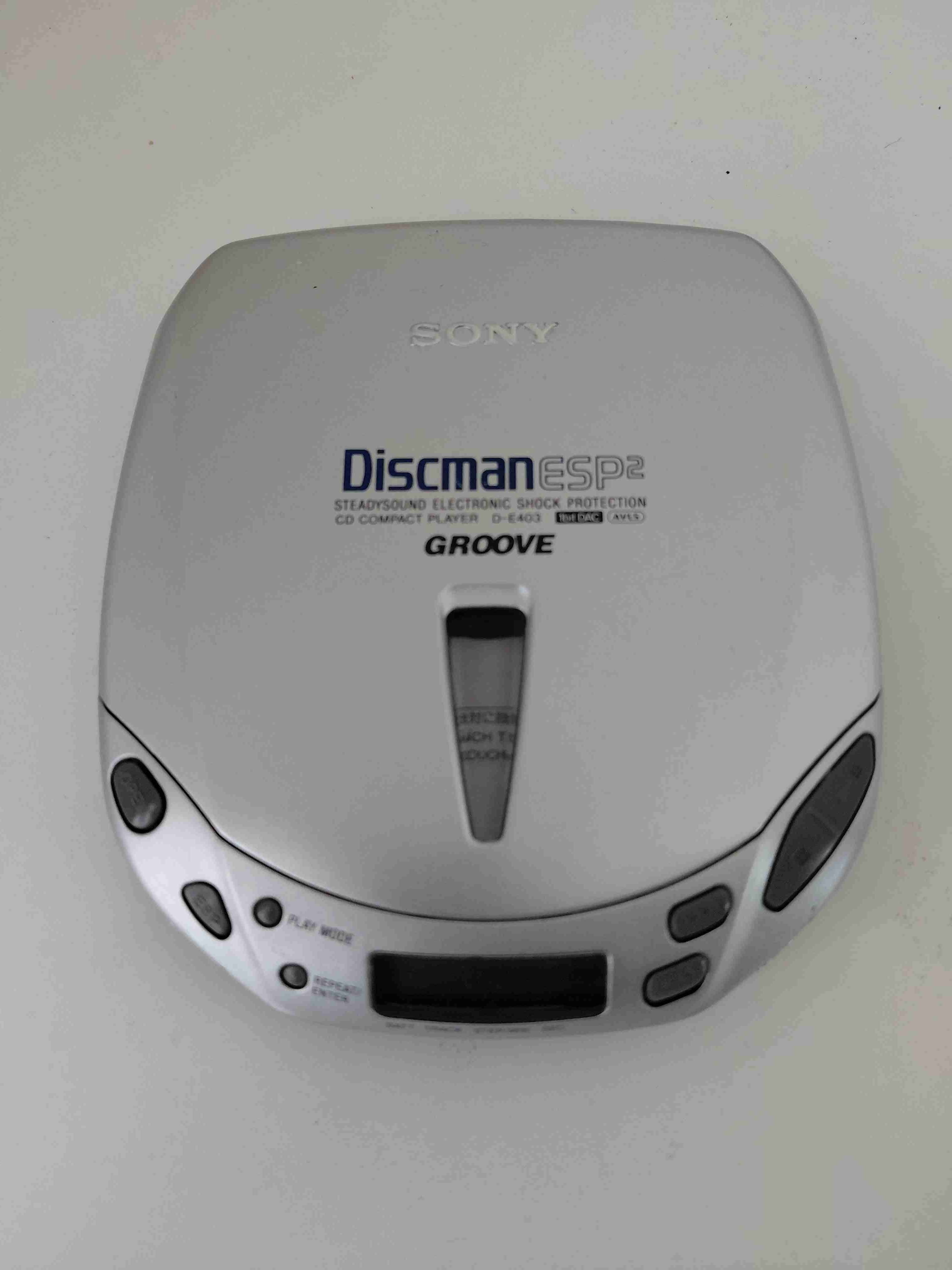 Sony Discman ESP2 D-E403 Groove Retro Original