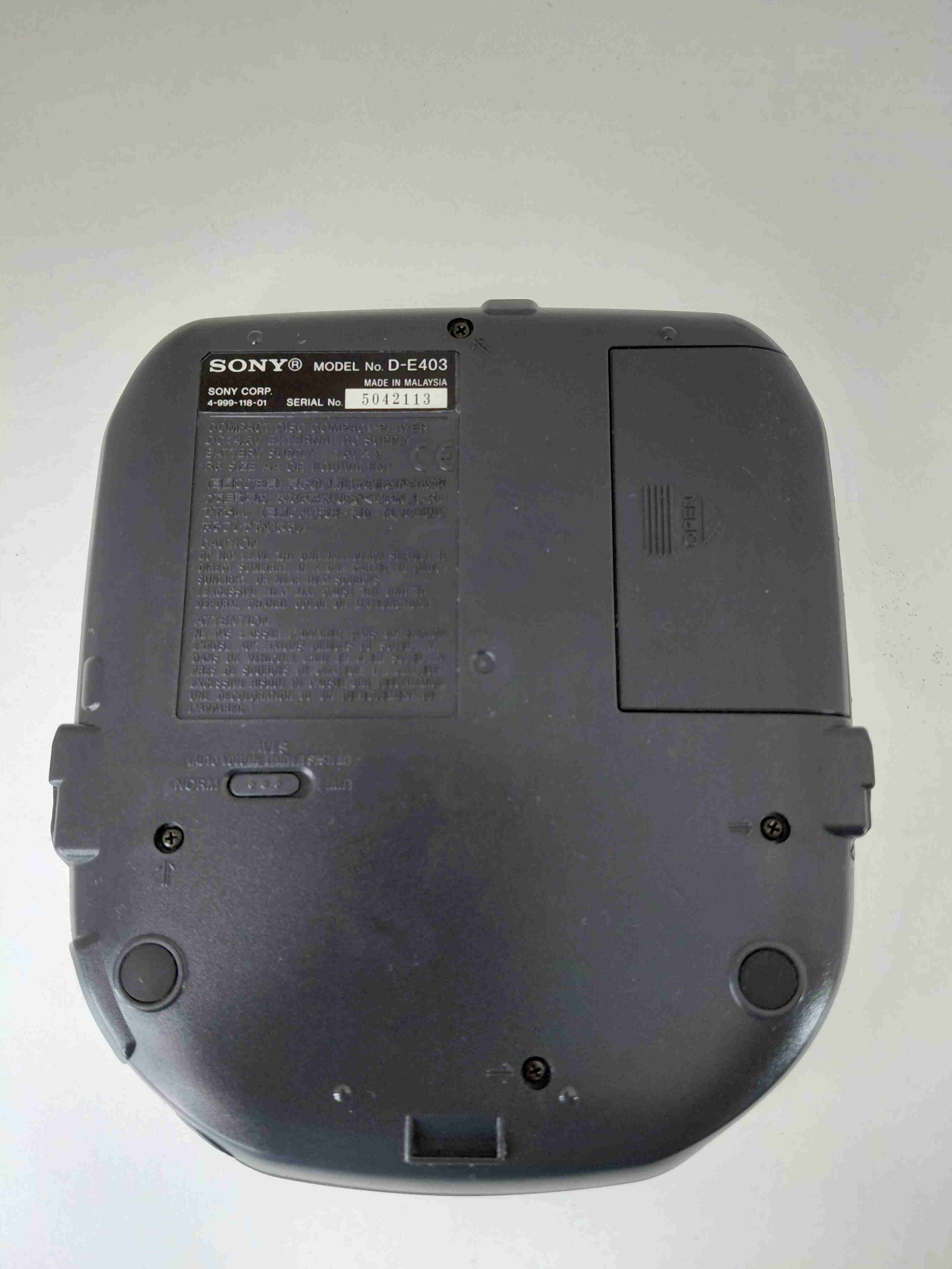 Sony Discman ESP2 D-E403 Groove Retro Original - miniatura 3