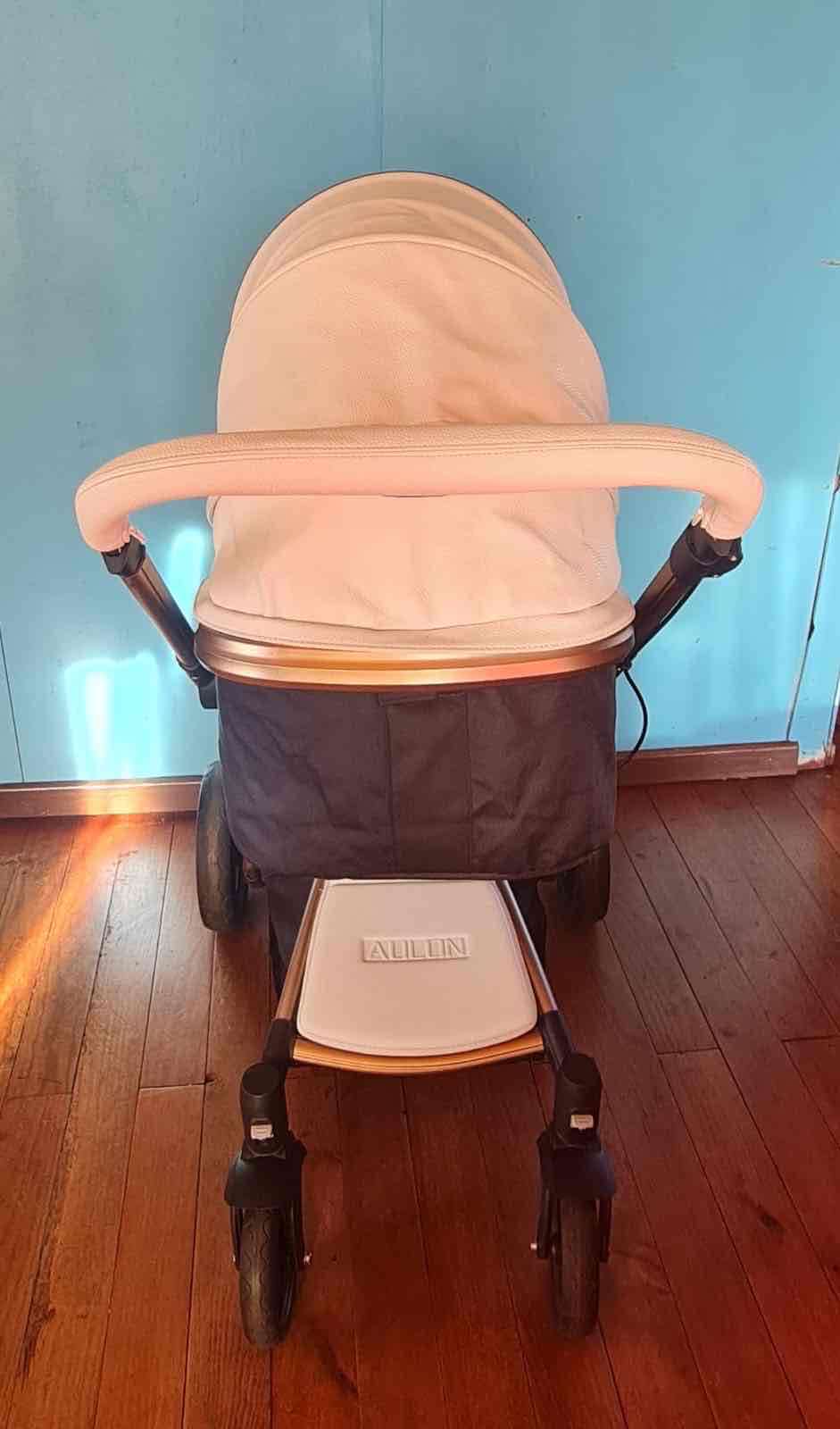 Coche de bebé 3 en 1 elegante - miniatura 2