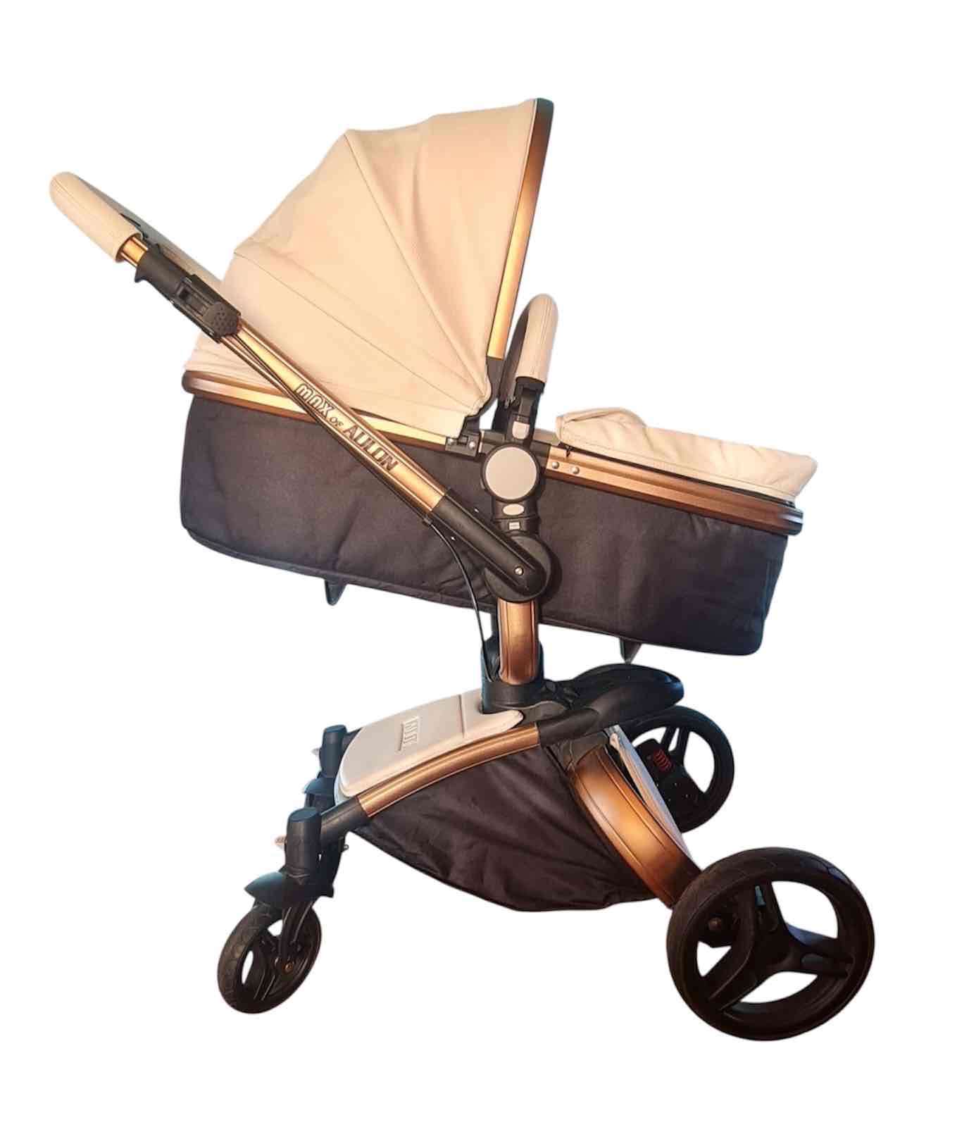 Coche de bebé 3 en 1 elegante - miniatura 4