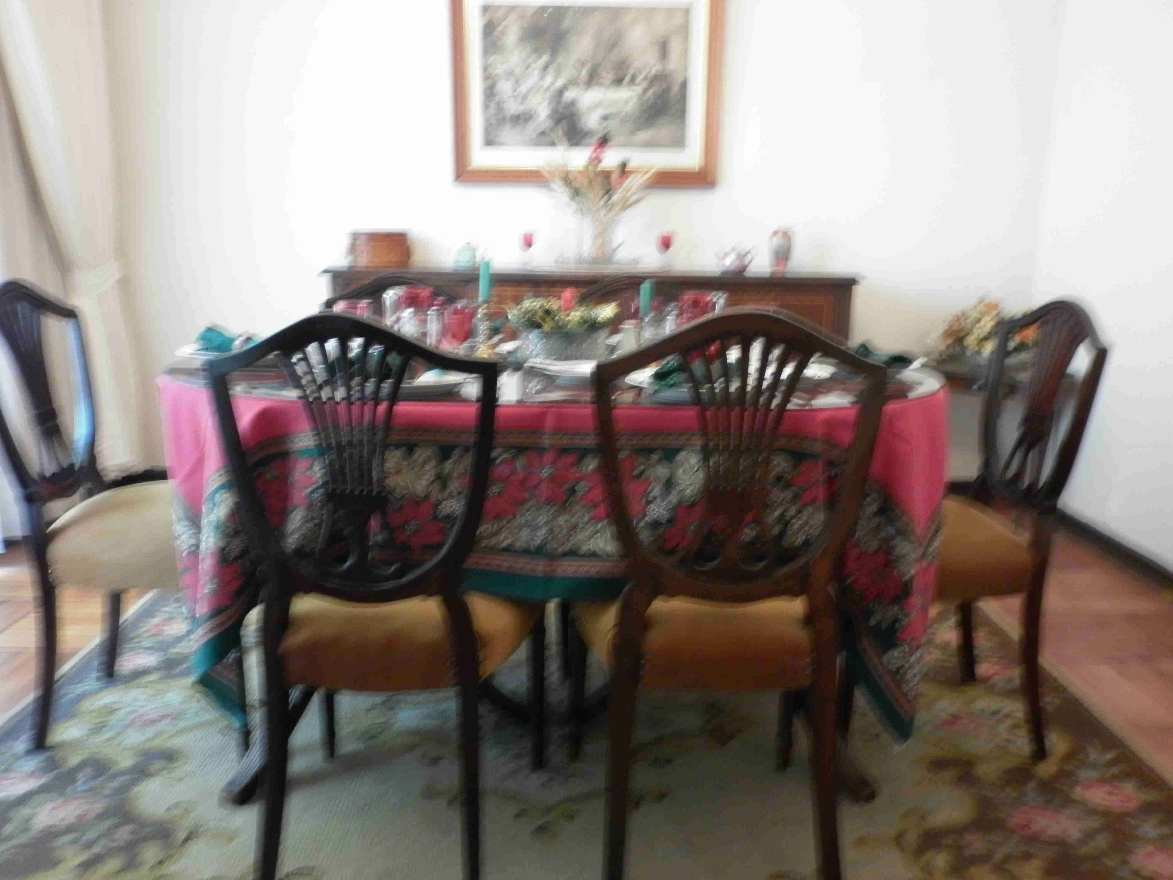 Comedor Chippendale con 6 sillas y buffet - miniatura 2