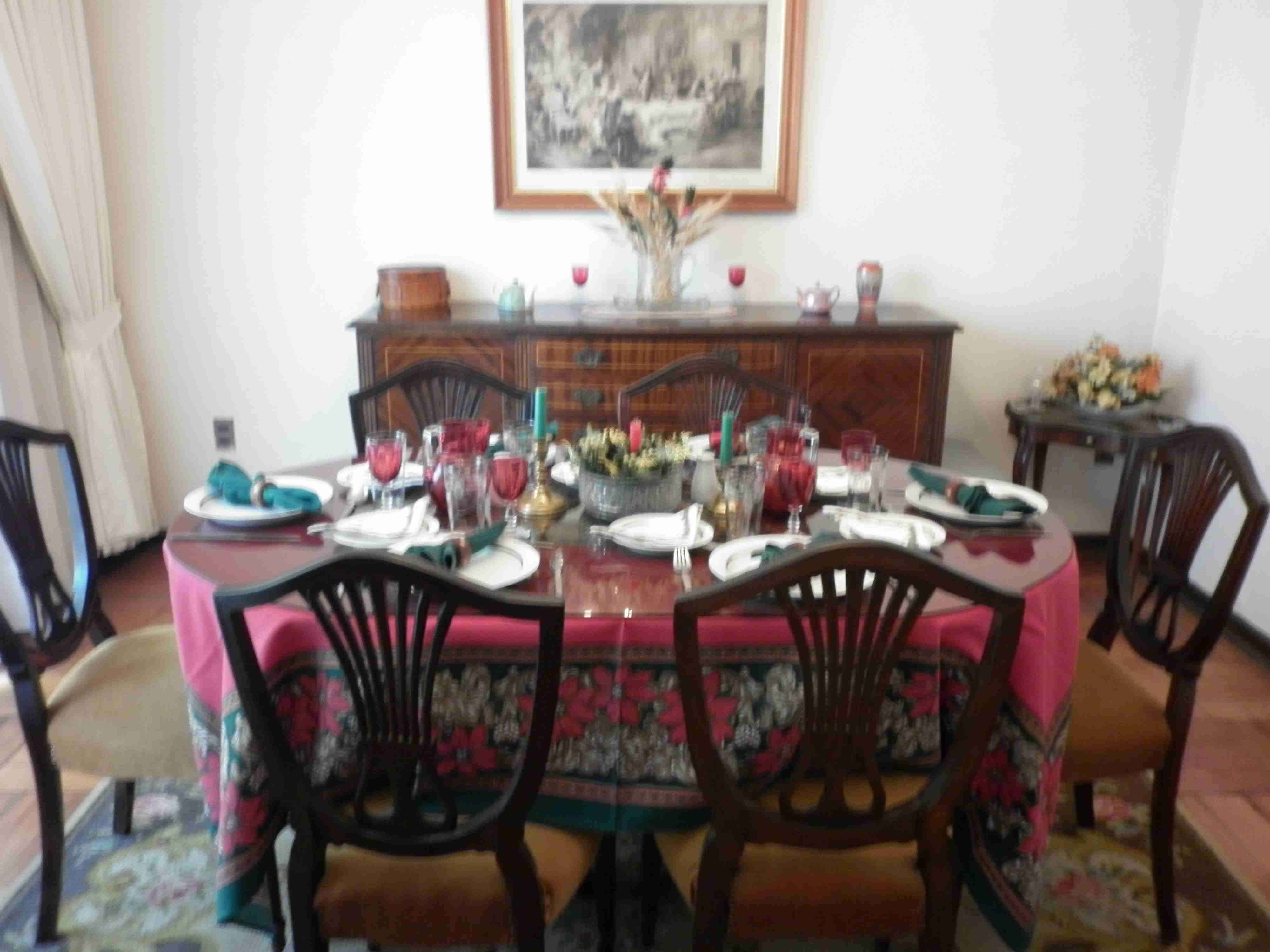 Comedor Chippendale con 6 sillas y buffet - miniatura 3