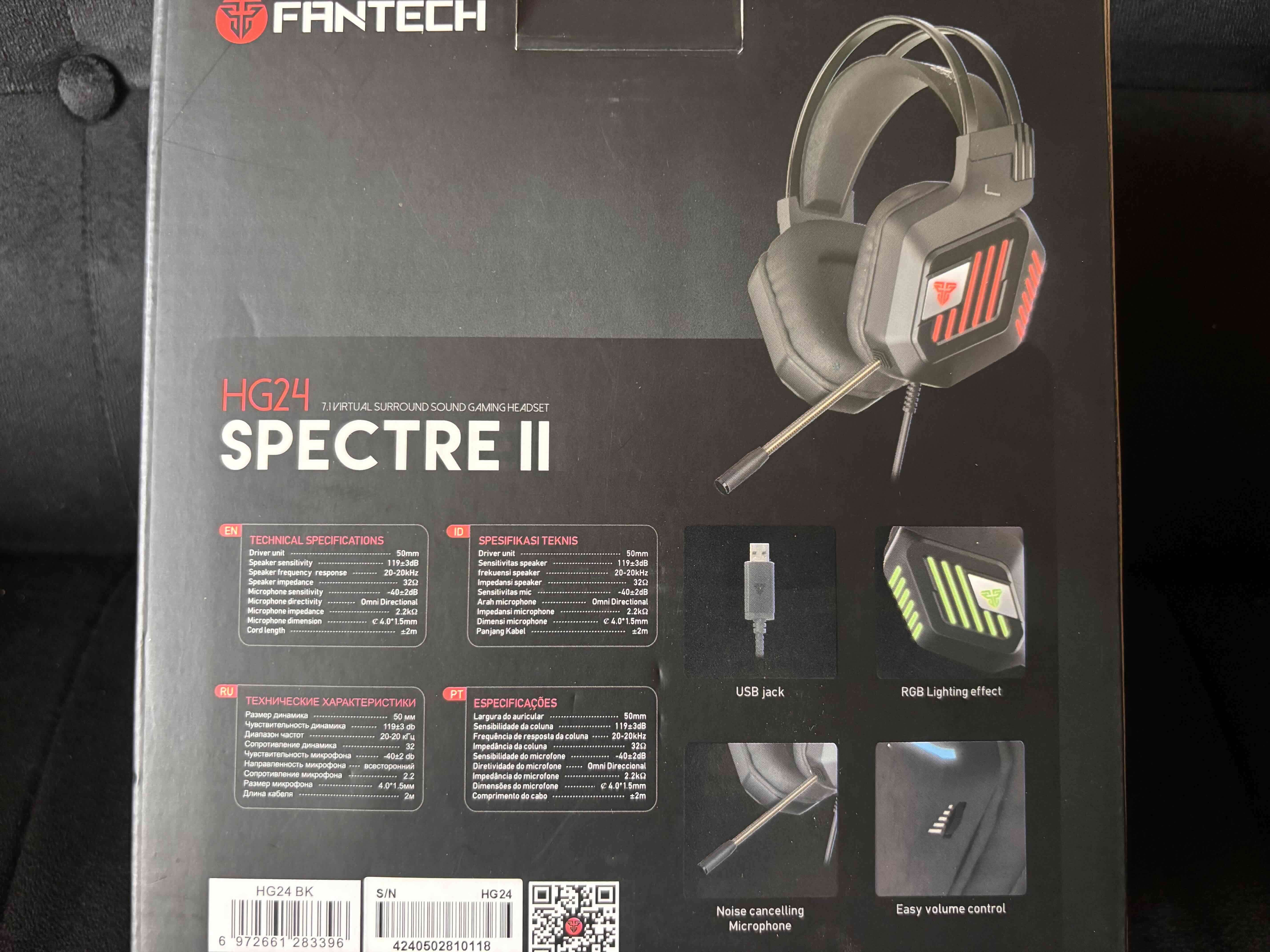 Audífonos Gamer Fantech HG24 - miniatura 2