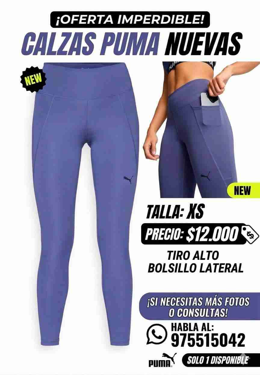 Calzas Puma nuevas azul