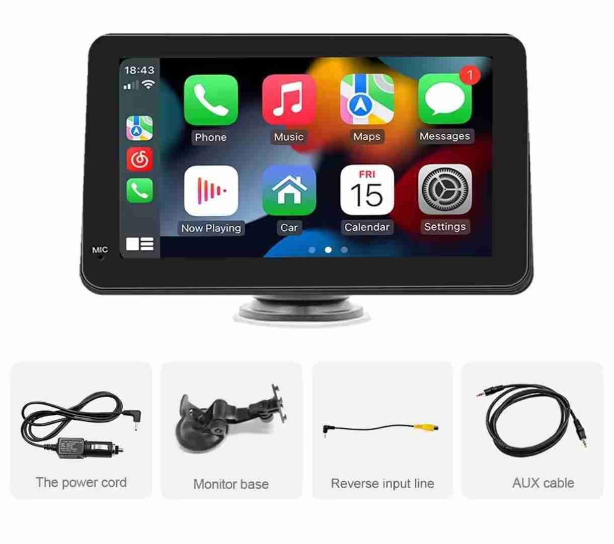 Pantalla Carplay y Android car