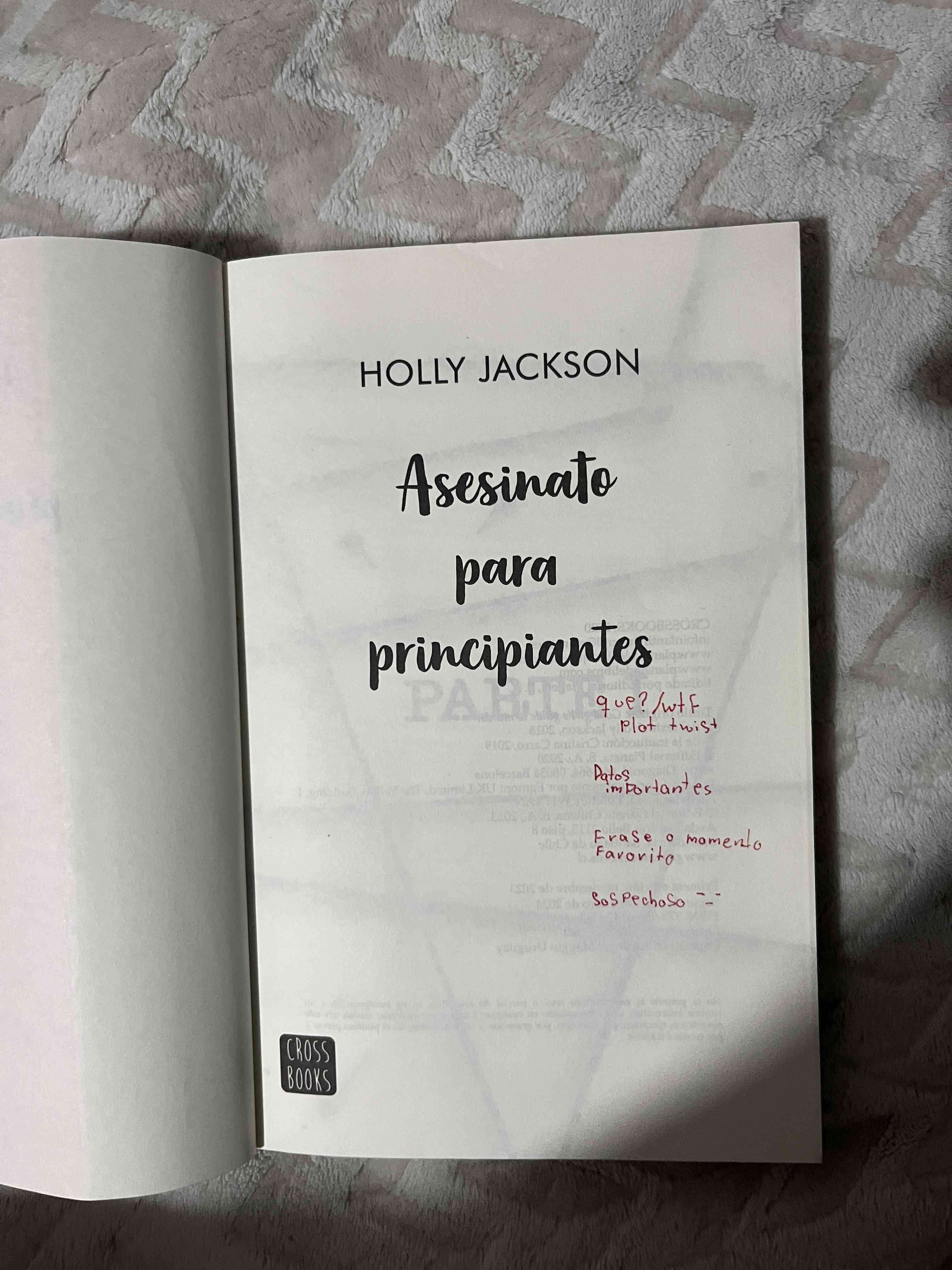 Libro Asesinato para Principiantes - miniatura 4