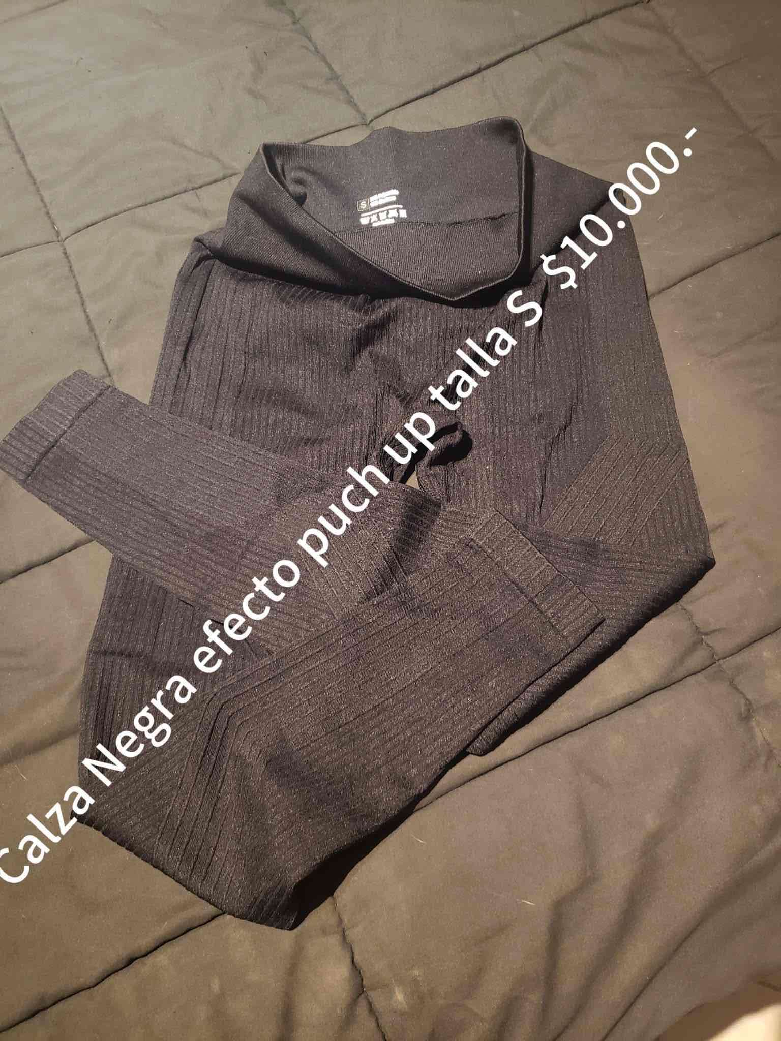 Calza negra efecto push up