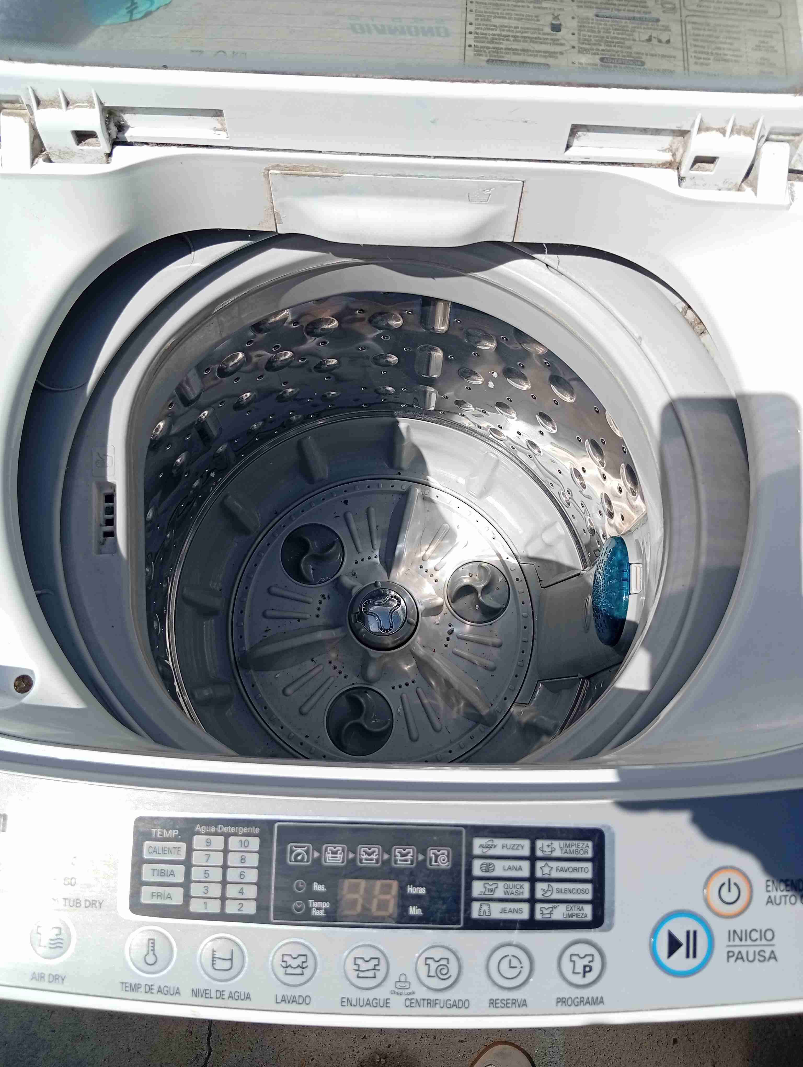 Lavadora TurboDrum 7.0 kg blanca - 3