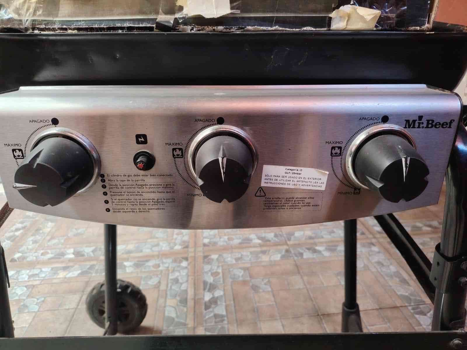 Parrilla de gas Mr. Beef - 3