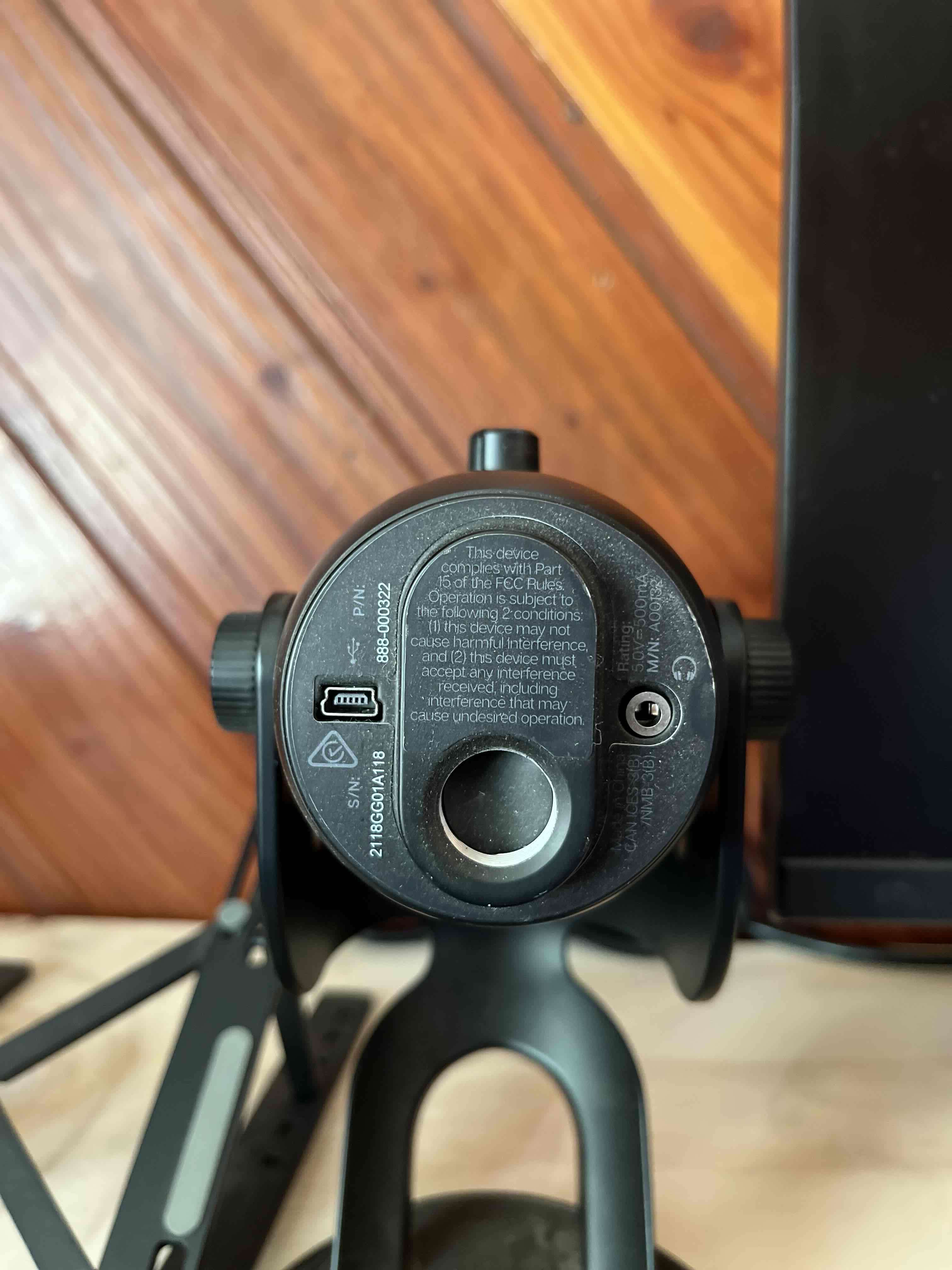 Micrófono Blue Yeti Negro - miniatura 2