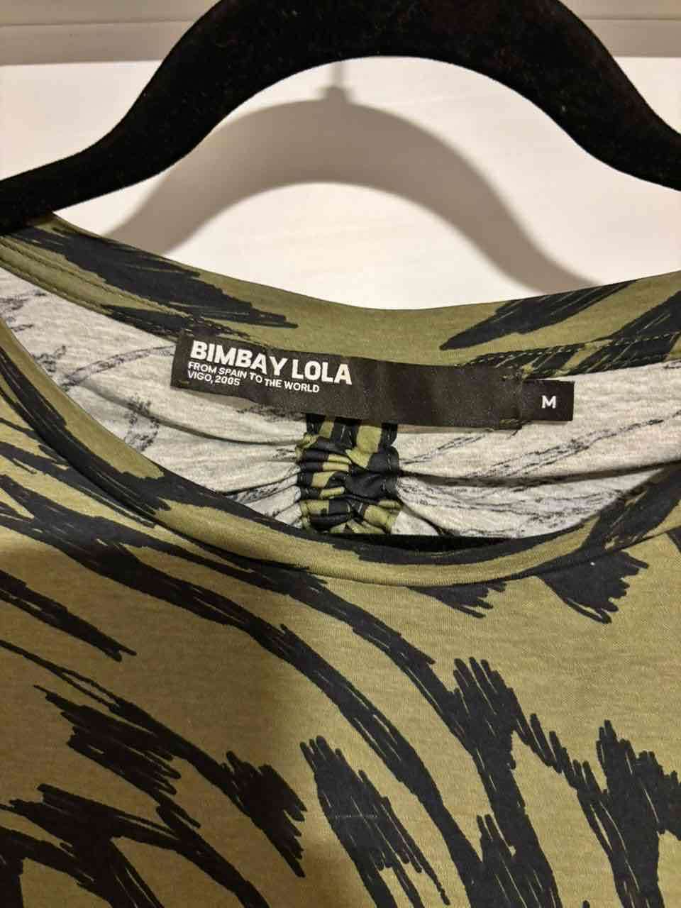 Vestido corto rosa con estampado - miniatura 6