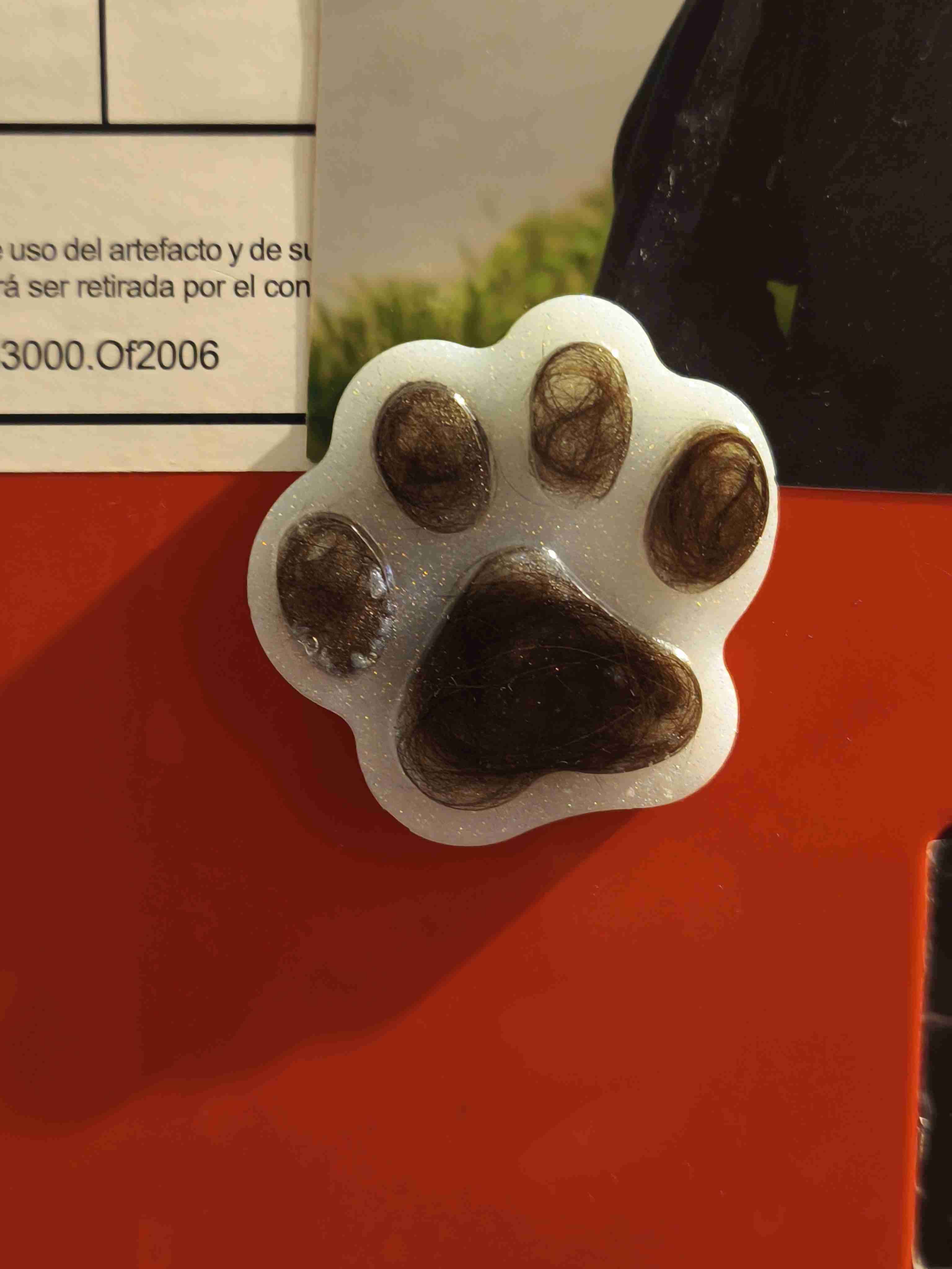 A pedido -  Huella en resina, encapsulados