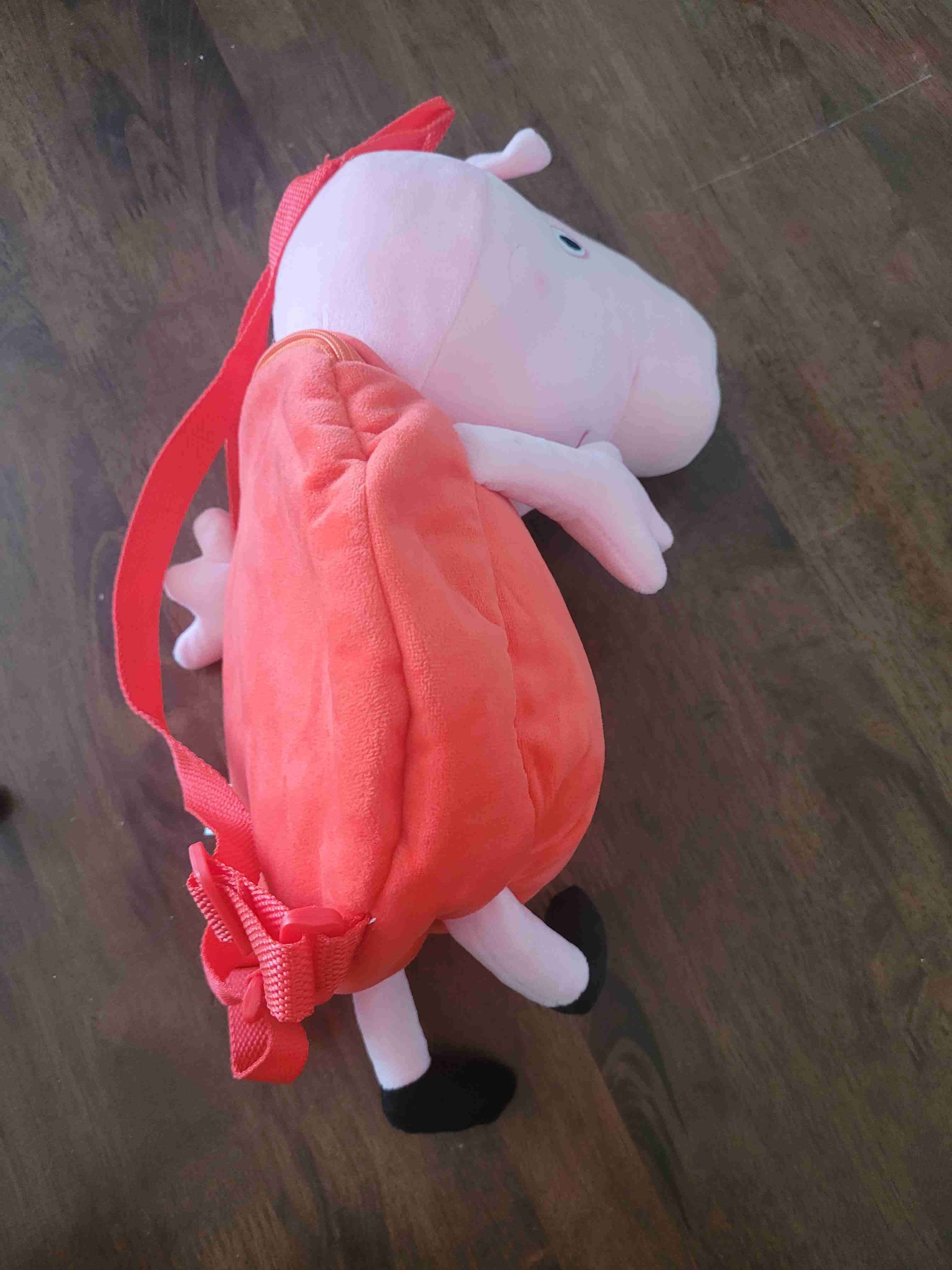 Mochila peluche infantil Peppa Pig - miniatura 2