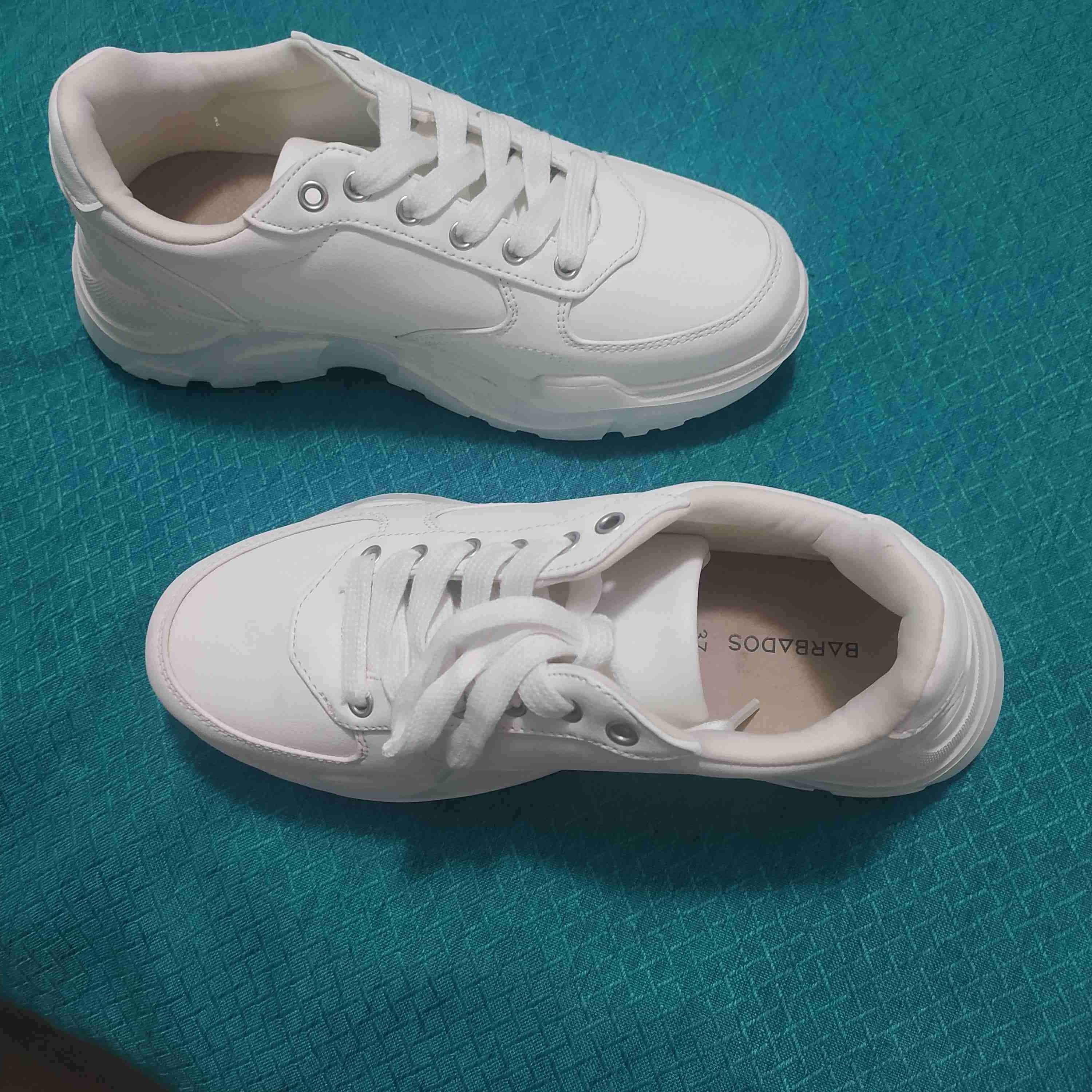 Zapatillas blancas Barbados 37 - miniatura 2