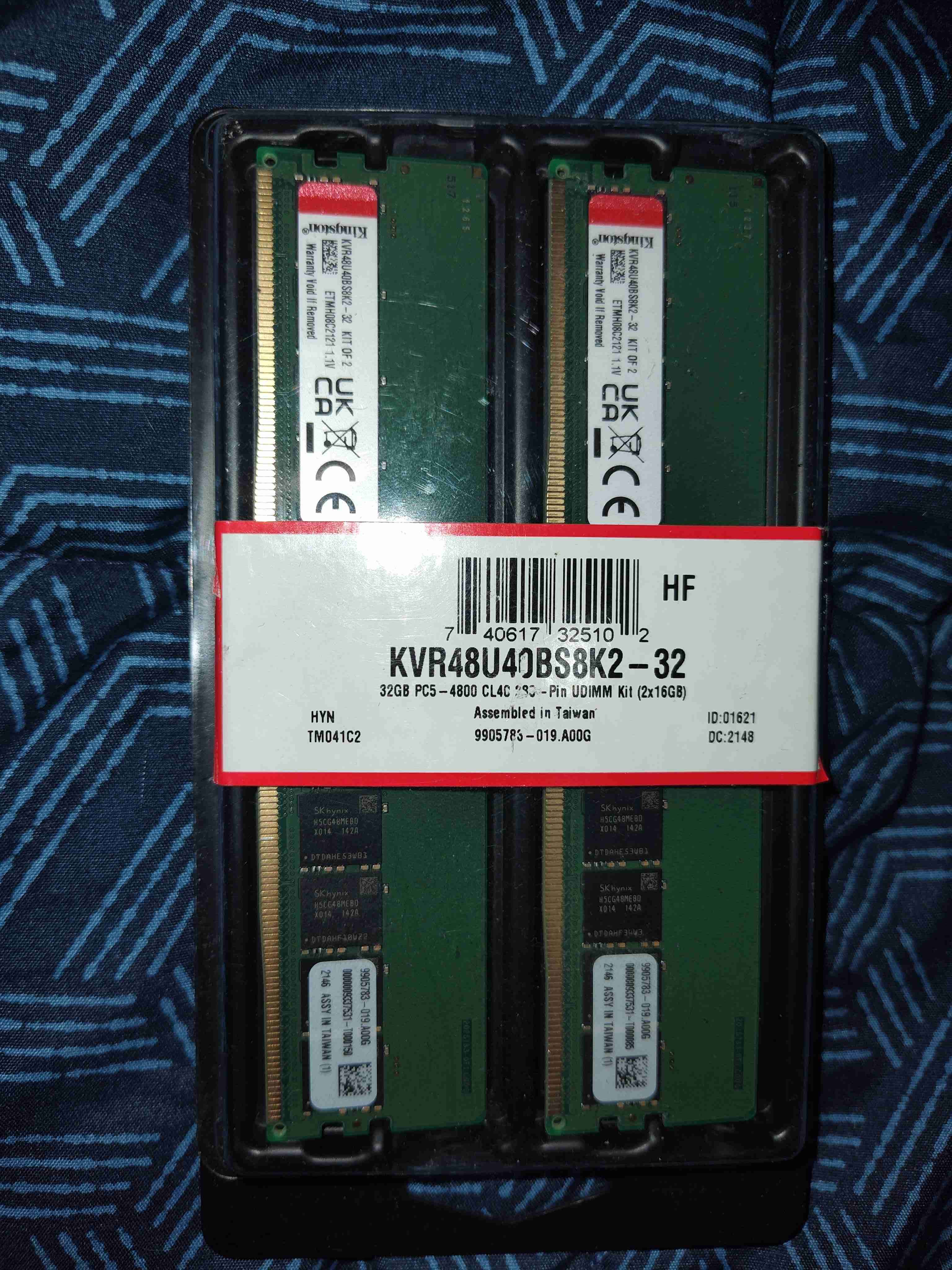 Kit RAM Kingston 32GB DDR5 - miniatura 2