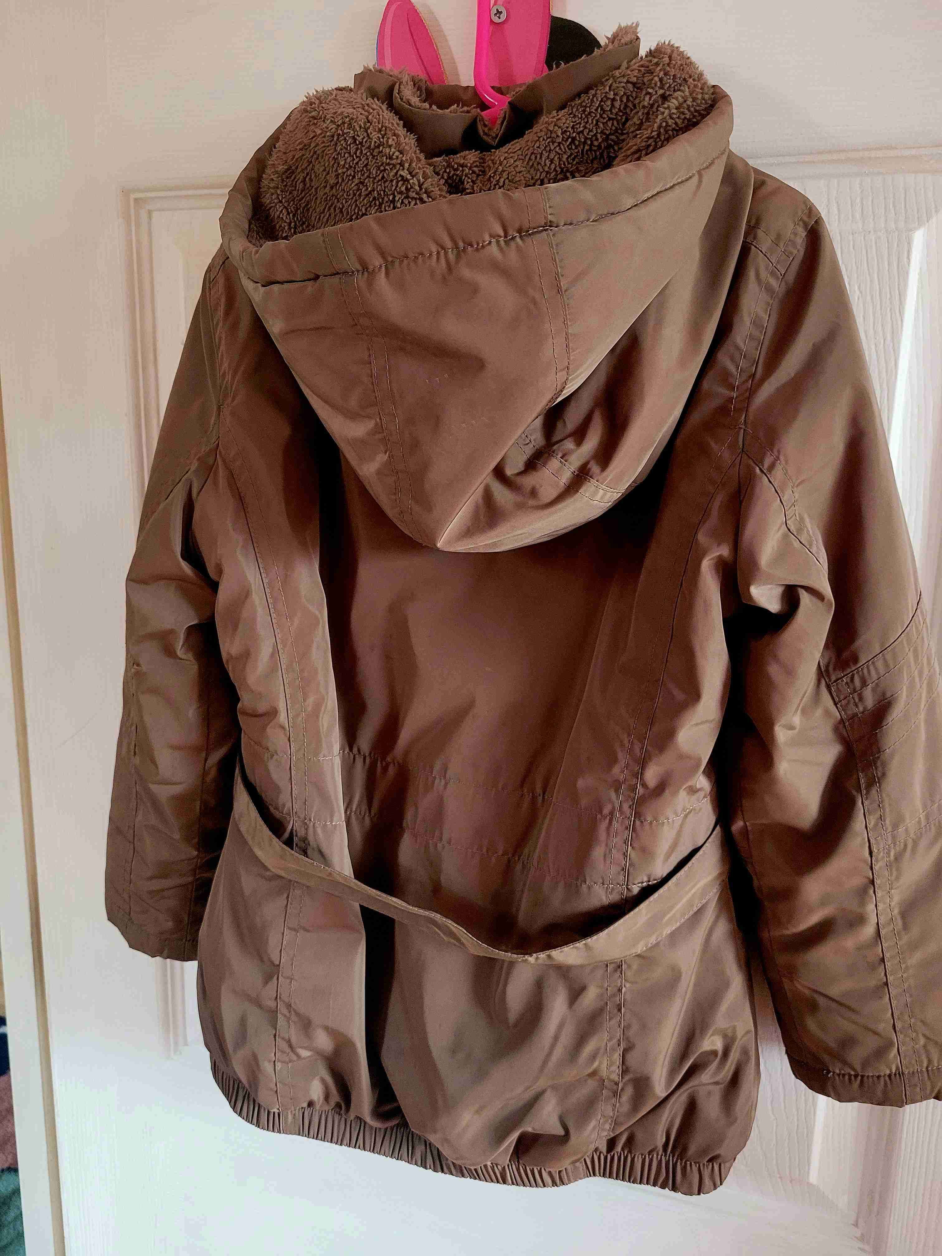 Abrigo marrón con capucha Hush puppies - miniatura 4