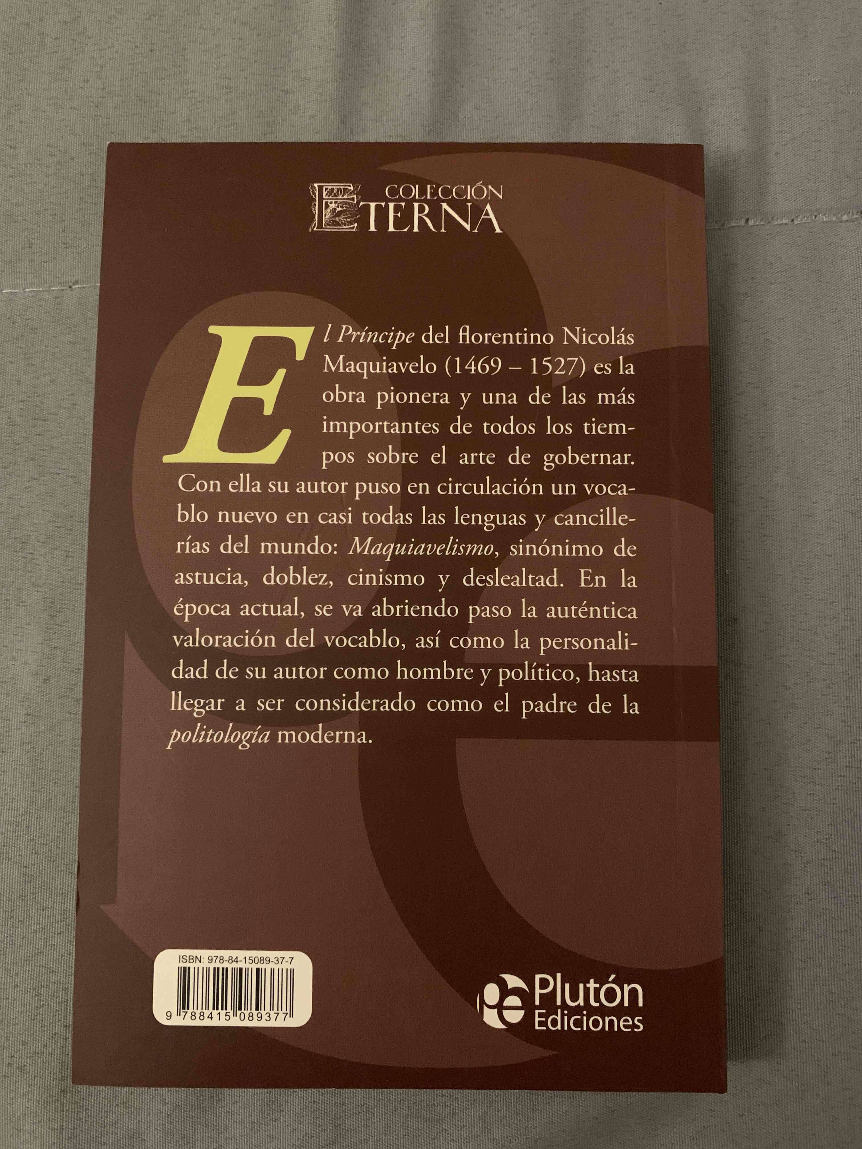 Libro El Príncipe de Maquiavelo - miniatura 2