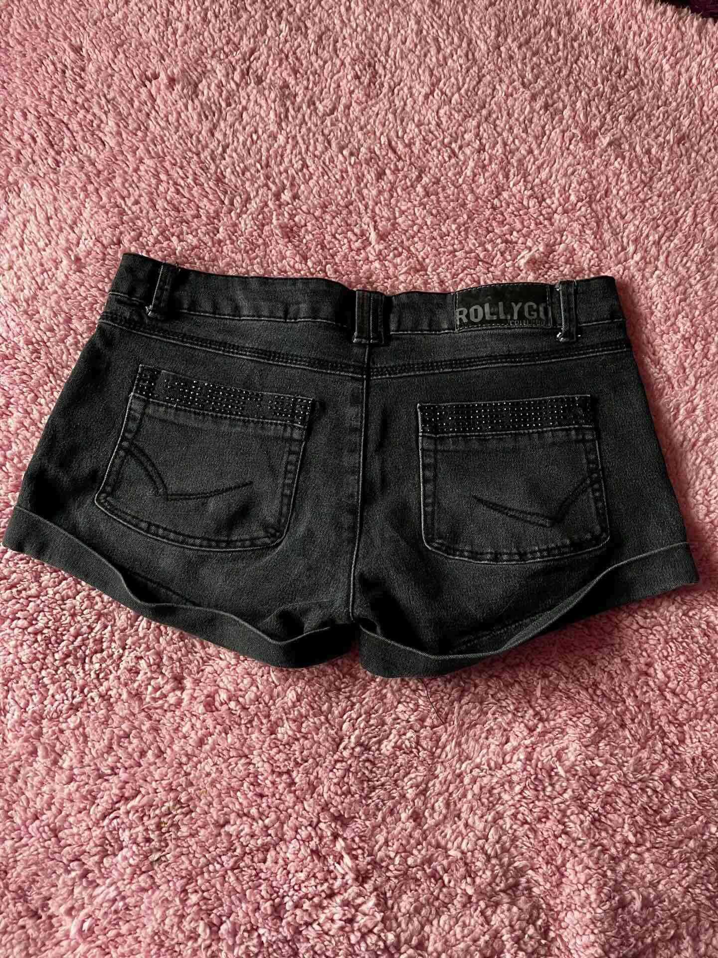 Shorts negros Rollygo - miniatura 2