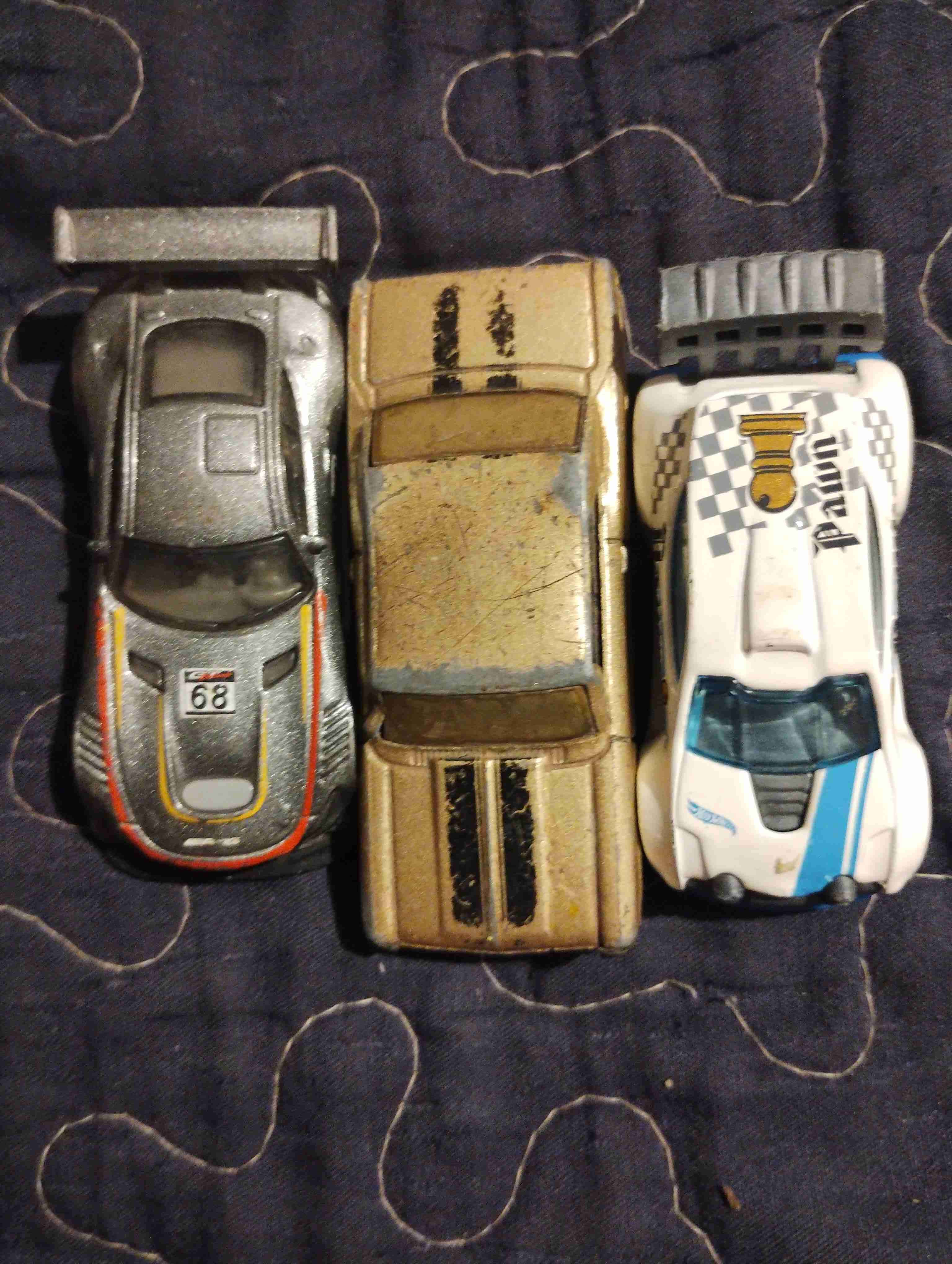 Set de autos de juguete hotweels