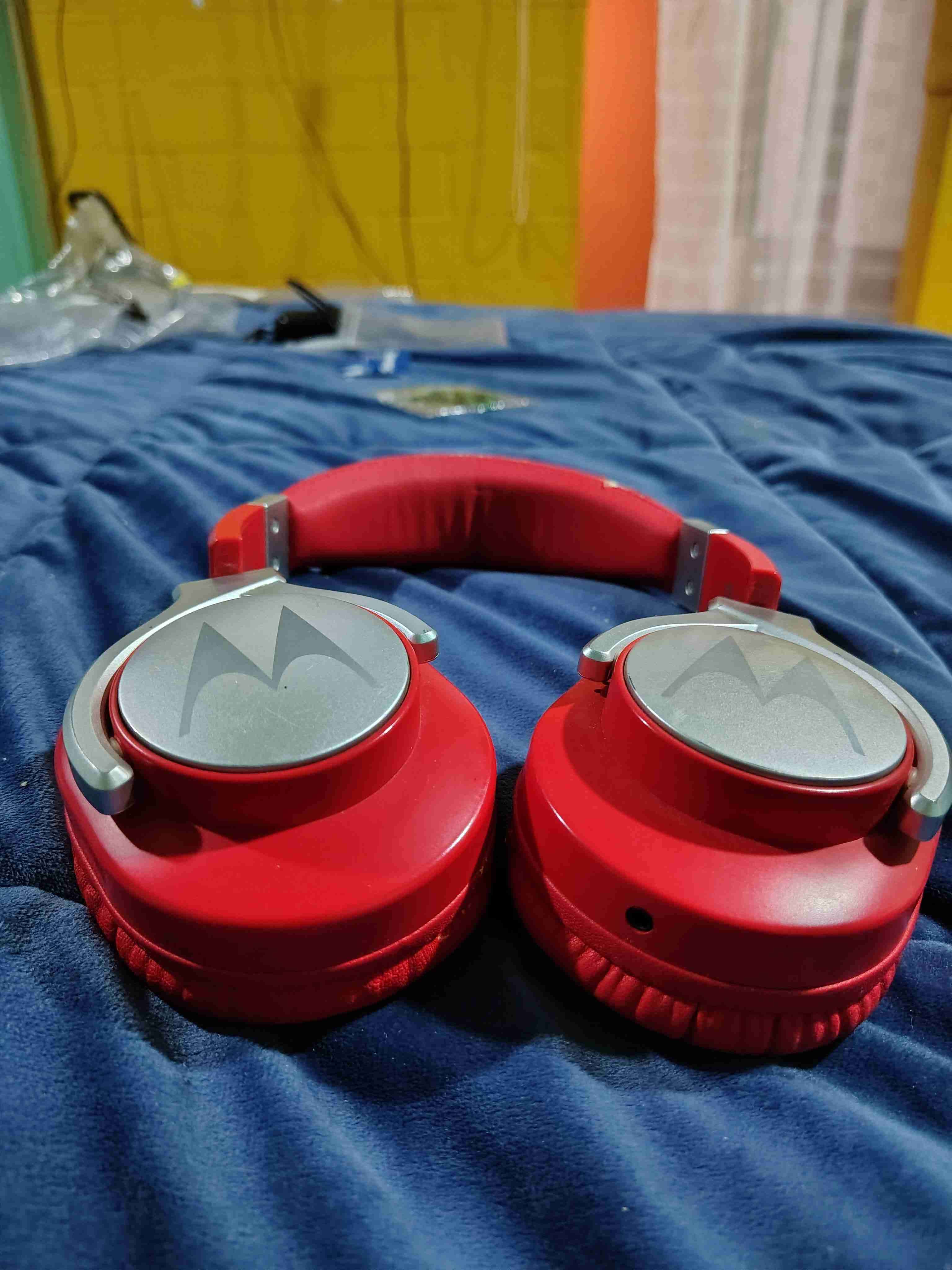 Audífonos con conector Jack 3.5 rojos motorola - miniatura 2