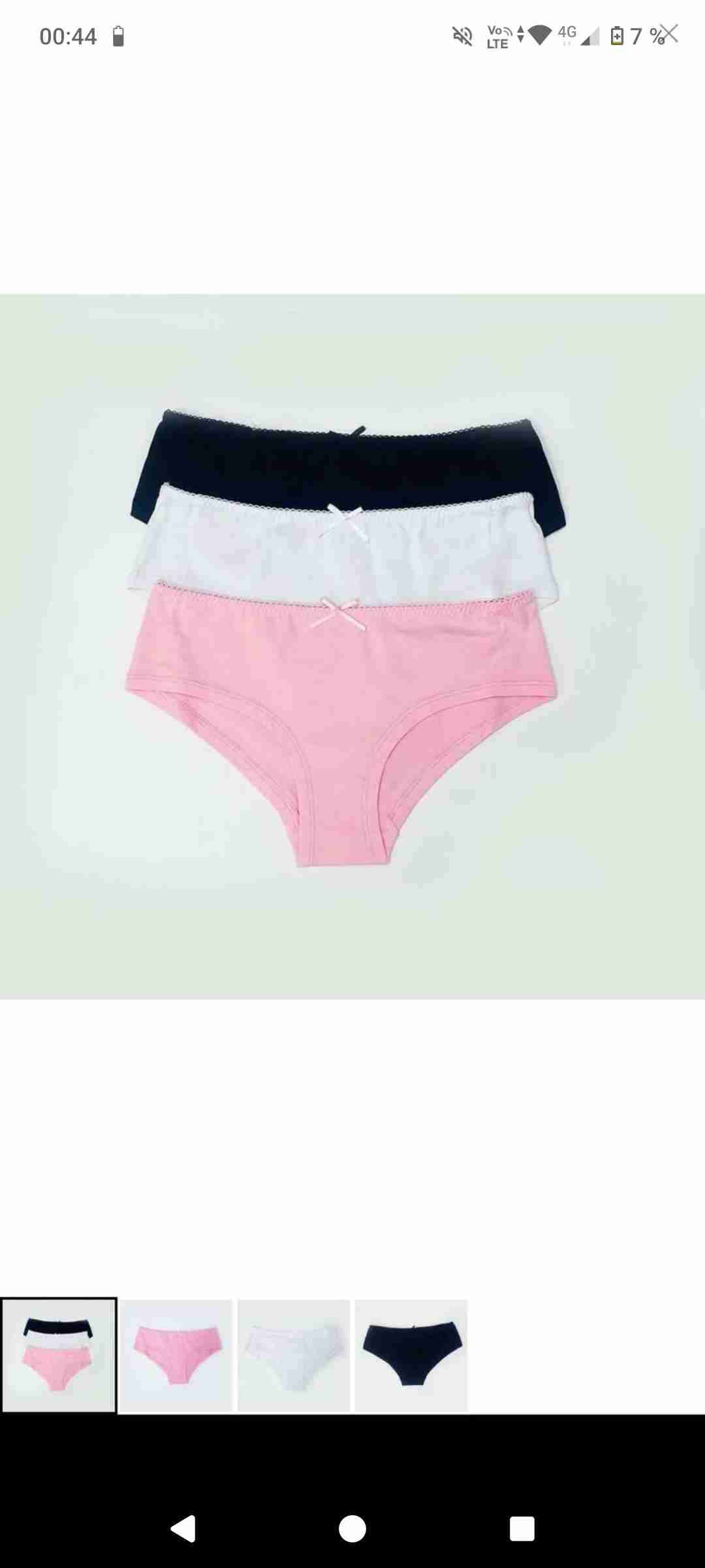 Pack de 3 calzones básicos flores