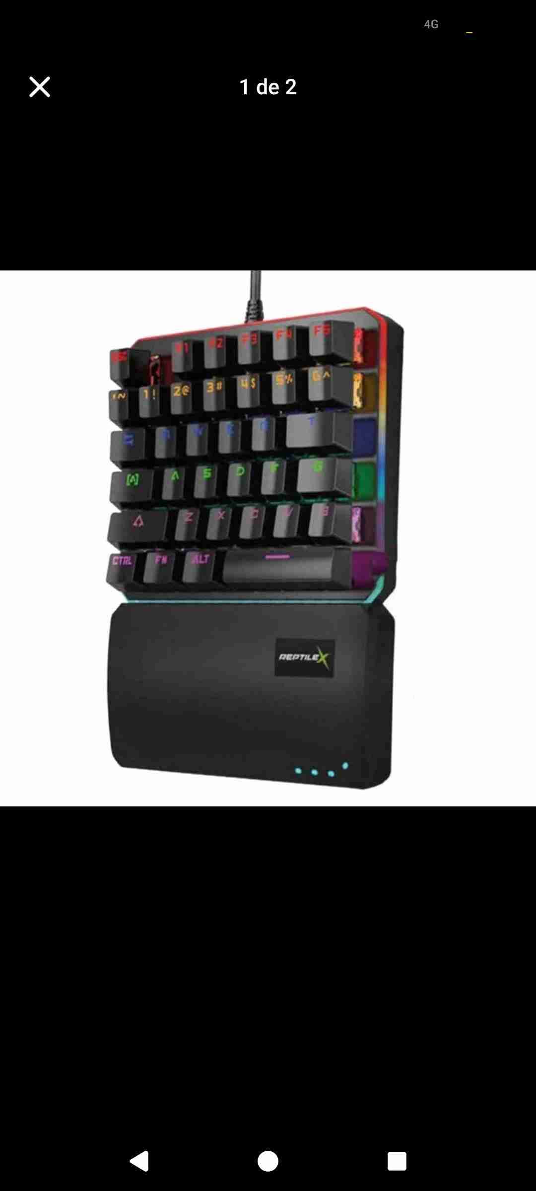 Teclado mecánico Redragon RGB