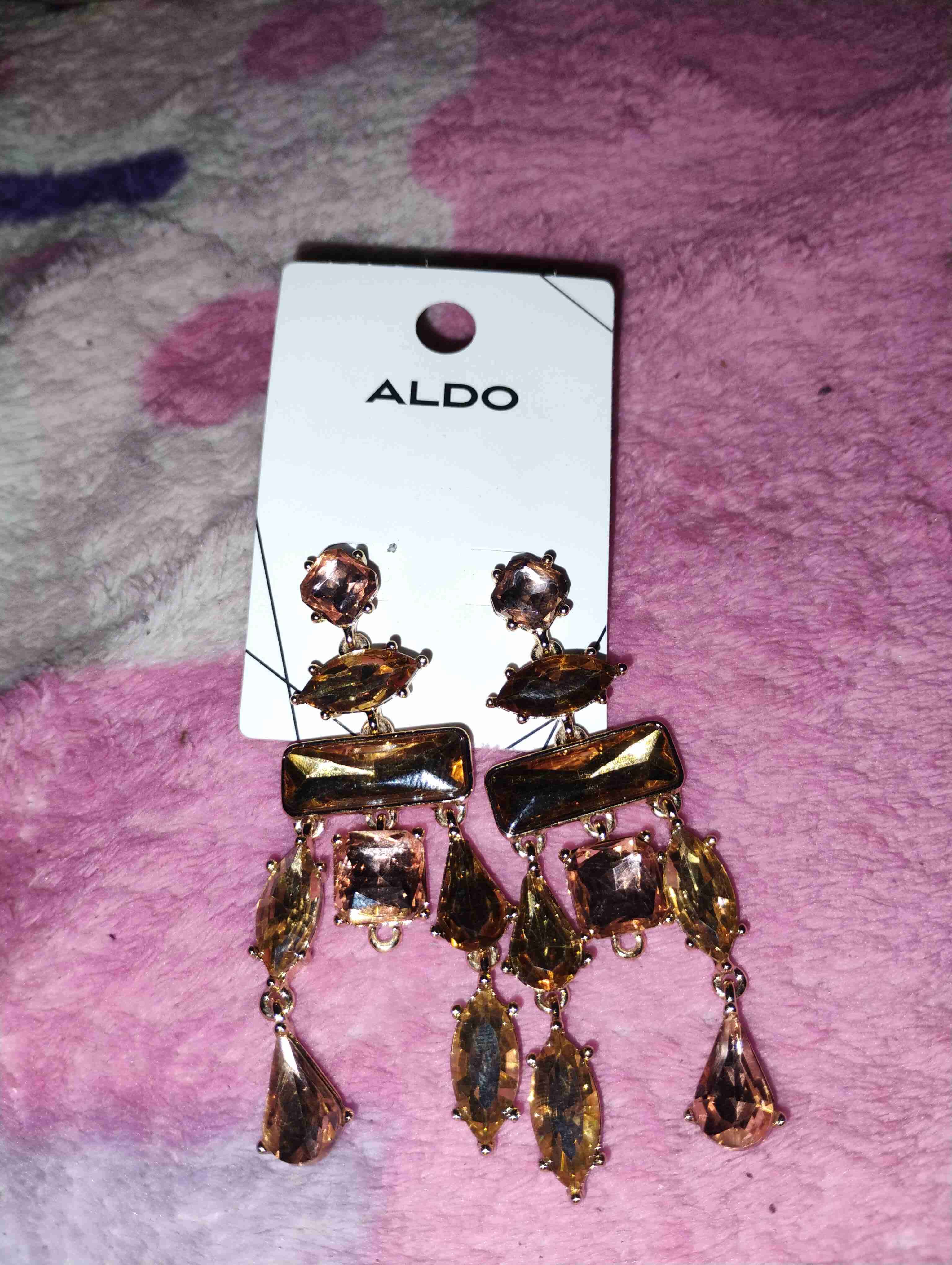 Pendientes colgantes Aldo dorados
