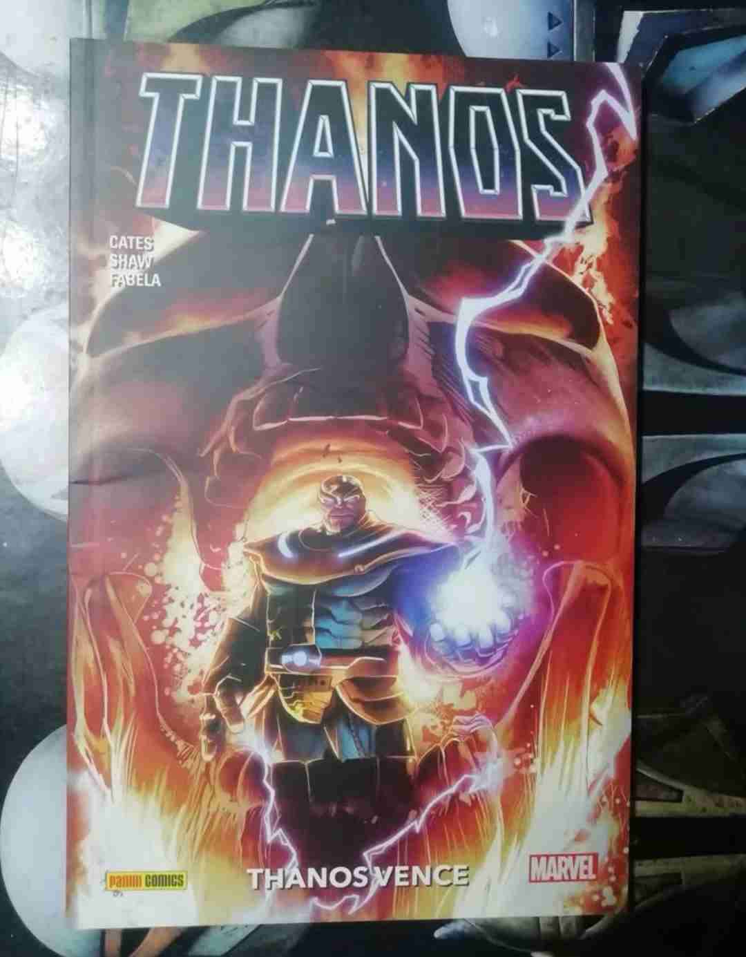 Cómic Thanos Vence Marvel