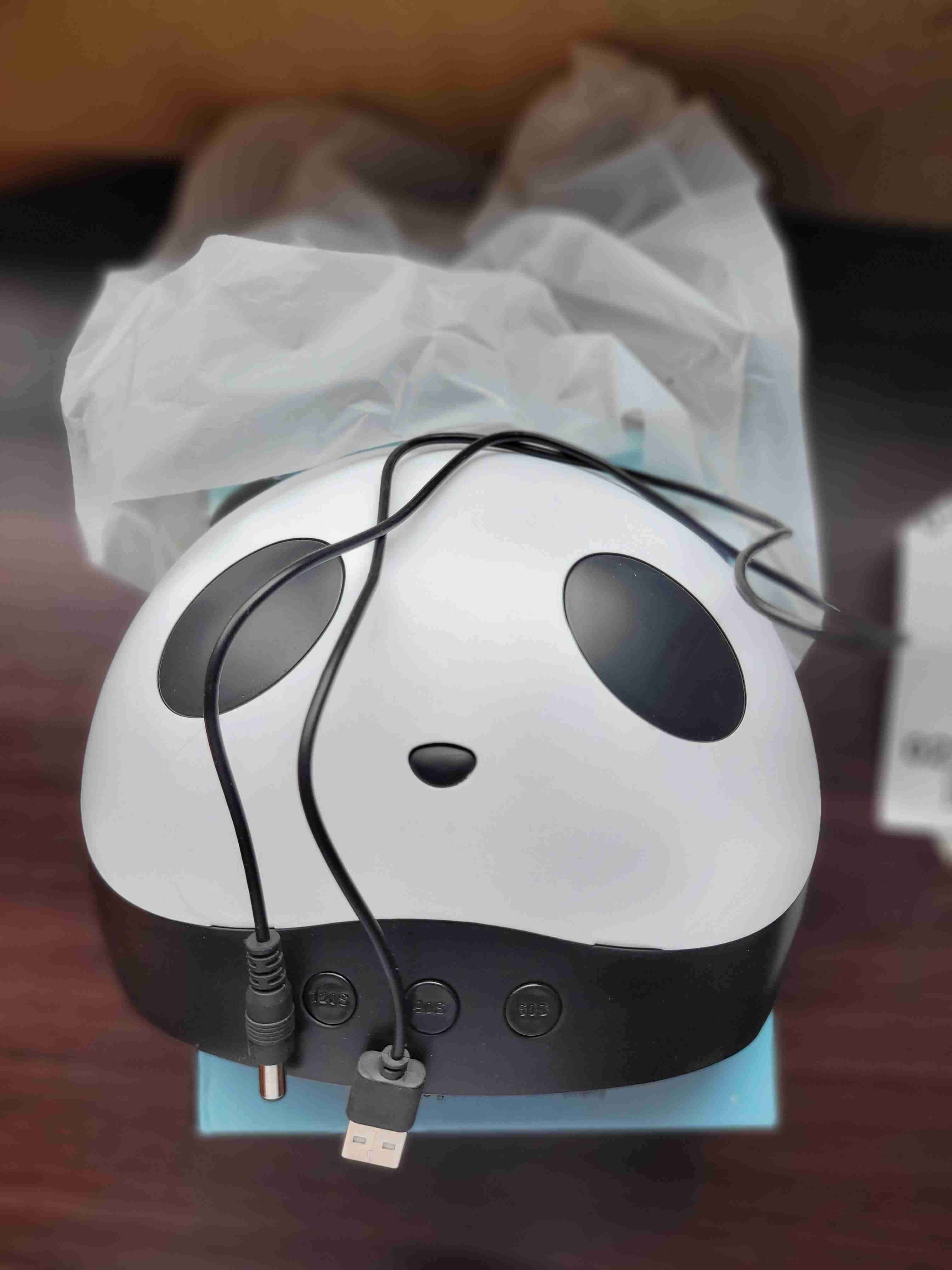 Lámpara de uñas panda