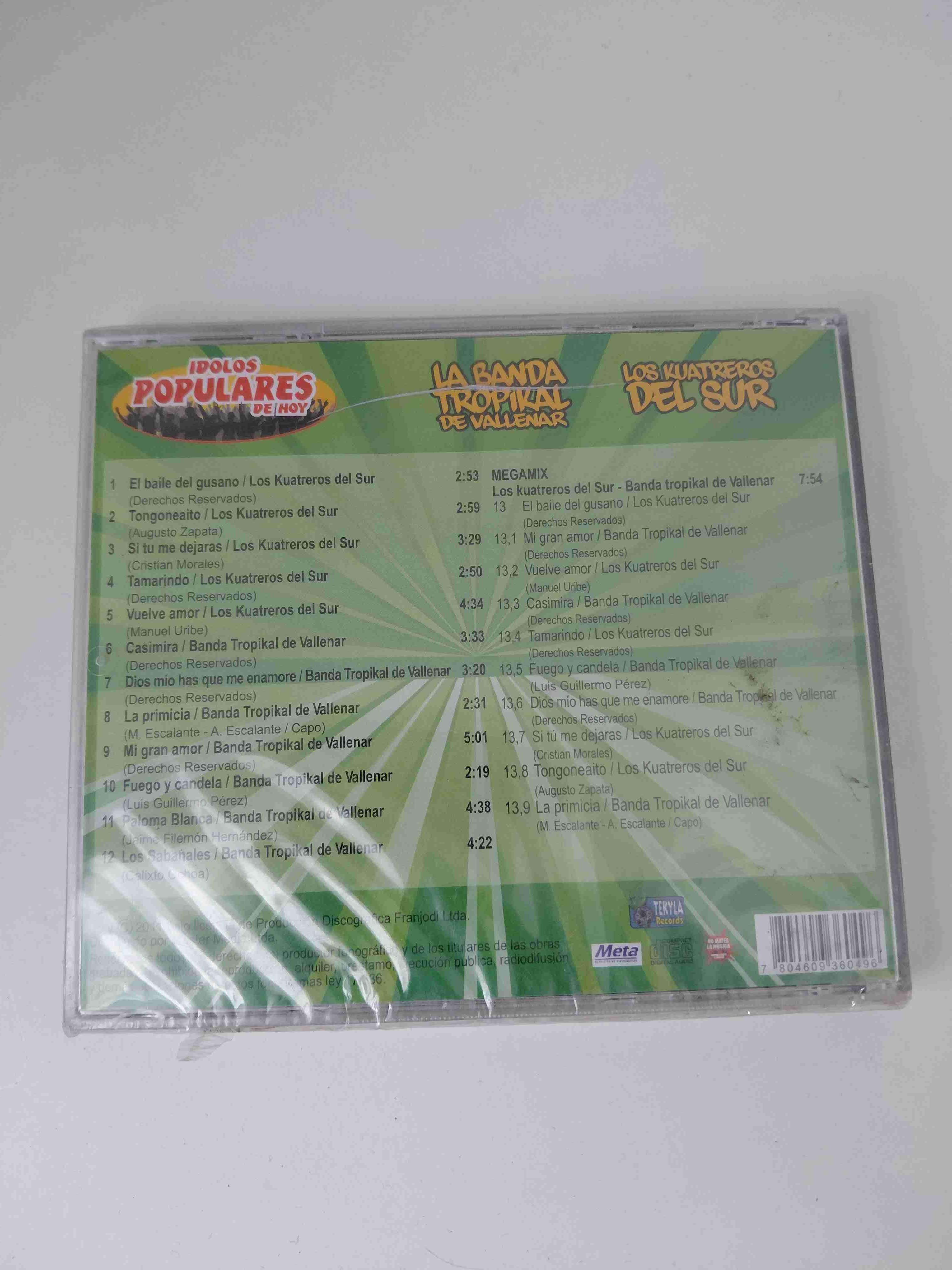 CD Ídolos Populares de Hoy - miniatura 2